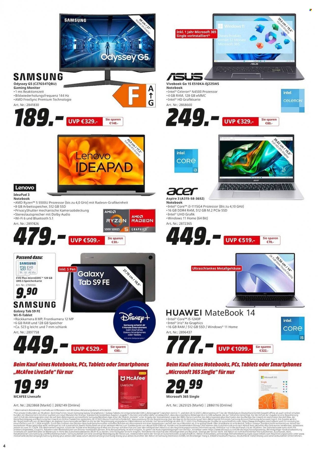 MediaMarkt Prospekte  - 4.12.2023 - 19.12.2023. Seite 4