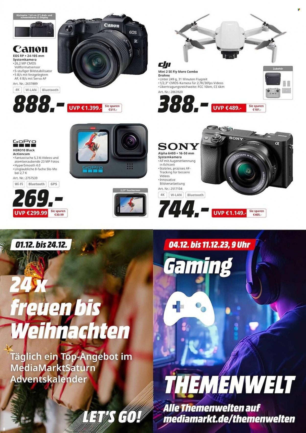 MediaMarkt Prospekte  - 4.12.2023 - 19.12.2023. Seite 8