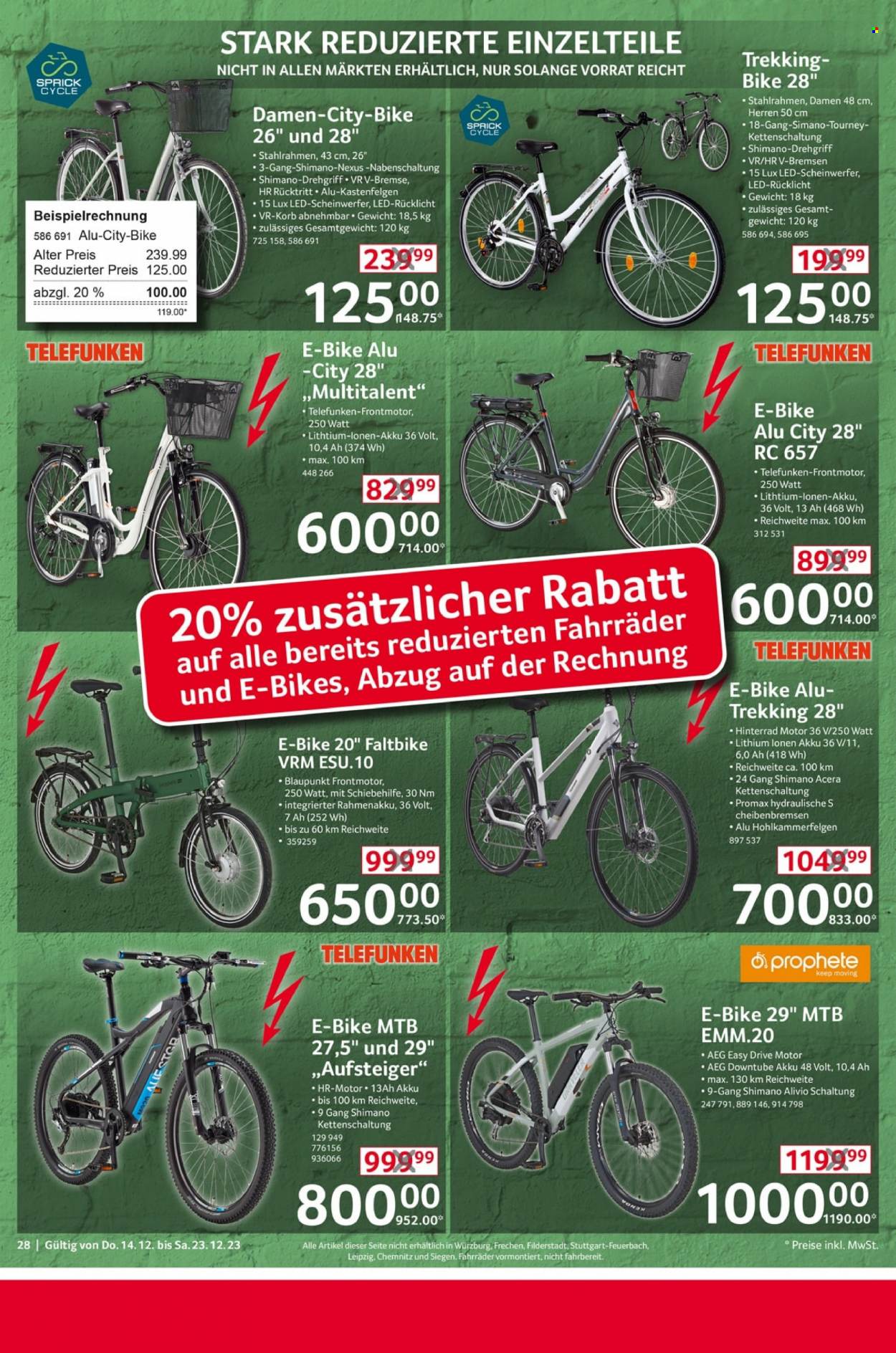 Selgros Prospekte  - 14.12.2023 - 23.12.2023. Seite 28