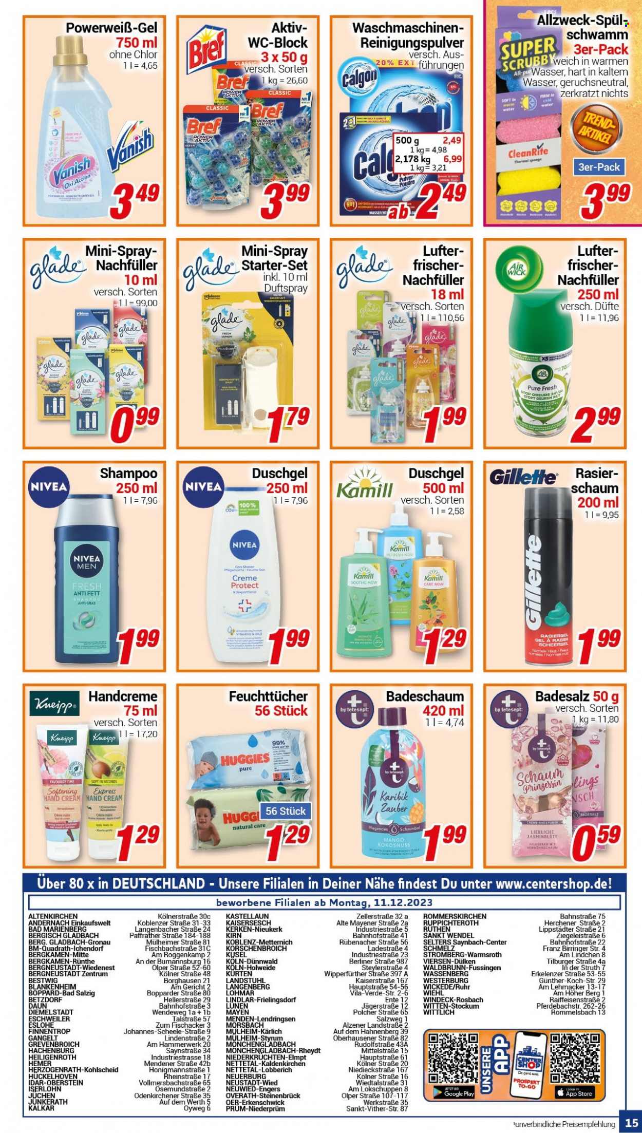 CENTERSHOP Prospekte  - 11.12.2023 - 16.12.2023. Seite 15