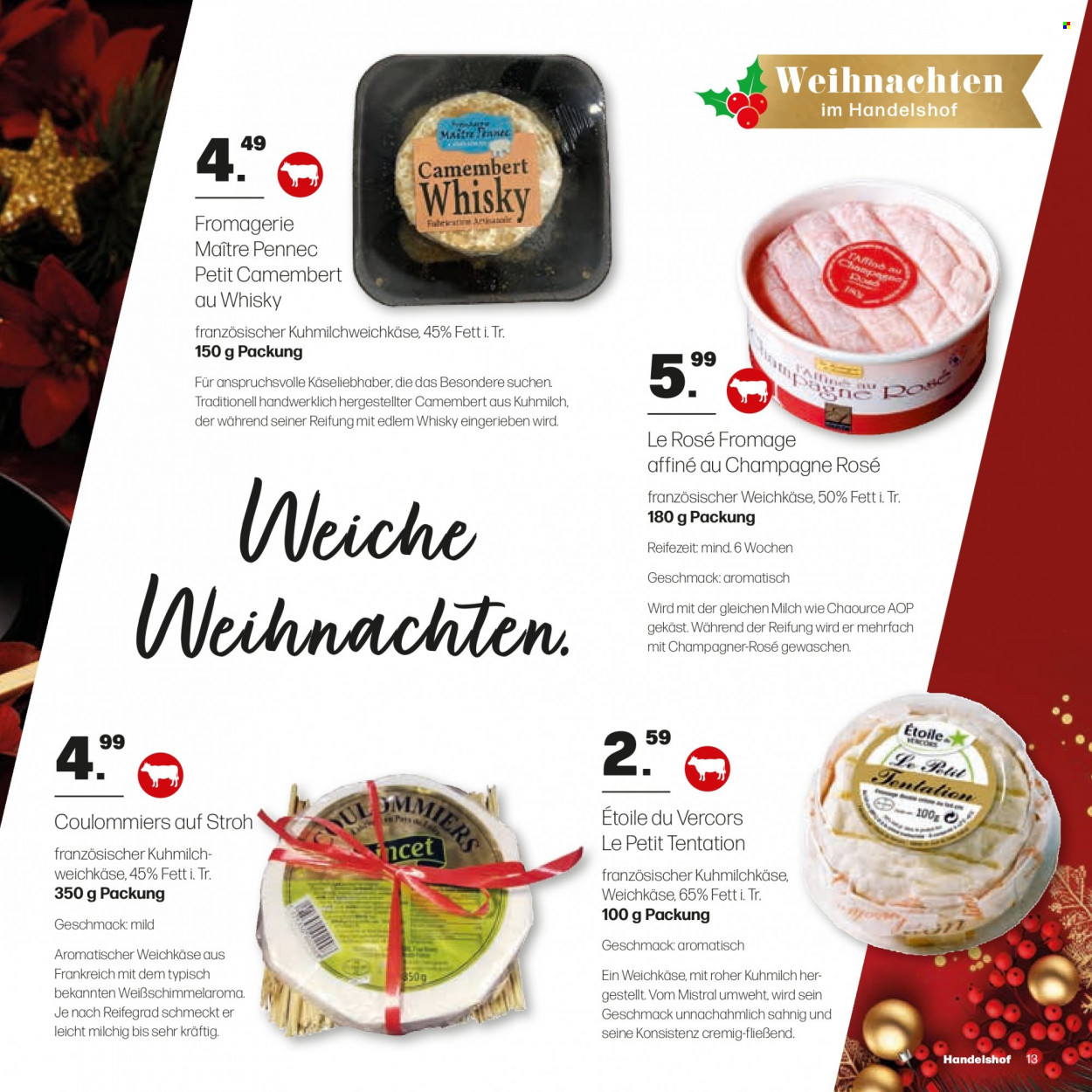 Handelshof Prospekte  - 14.12.2023 - 30.12.2023. Seite 13