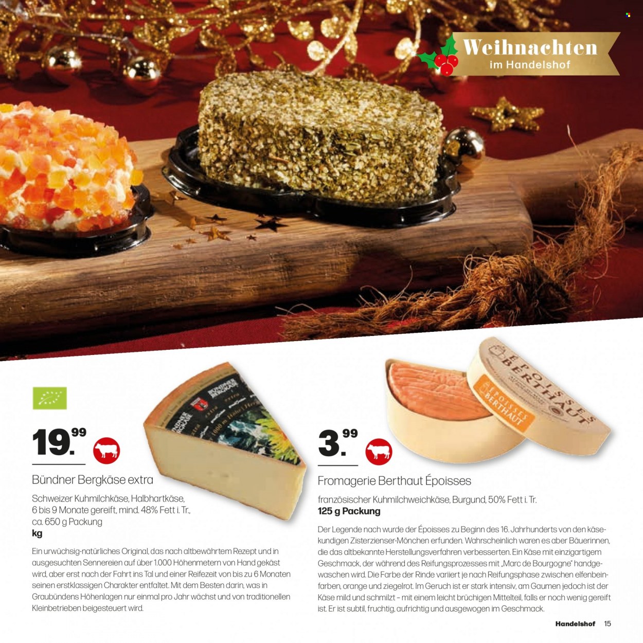 Handelshof Prospekte  - 14.12.2023 - 30.12.2023. Seite 15