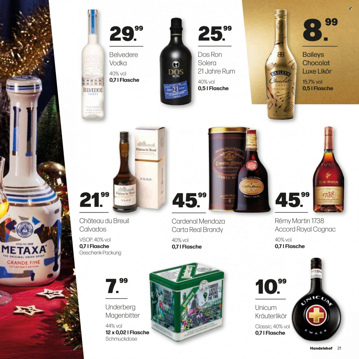Handelshof Prospekte  - 14.12.2023 - 30.12.2023. Seite 21