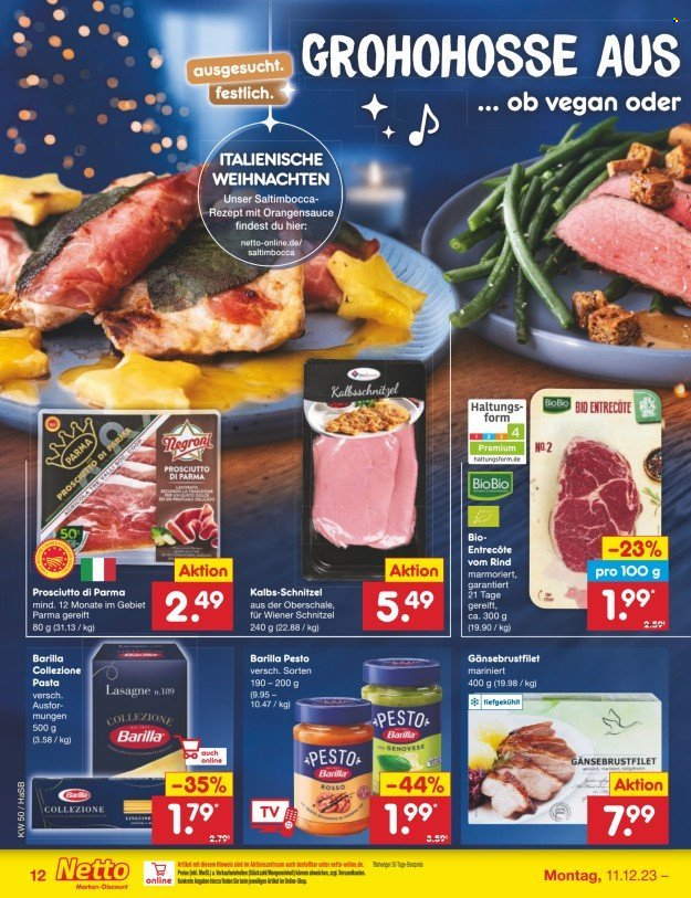 Netto Marken-Discount Prospekte  - 11.12.2023 - 16.12.2023. Seite 12