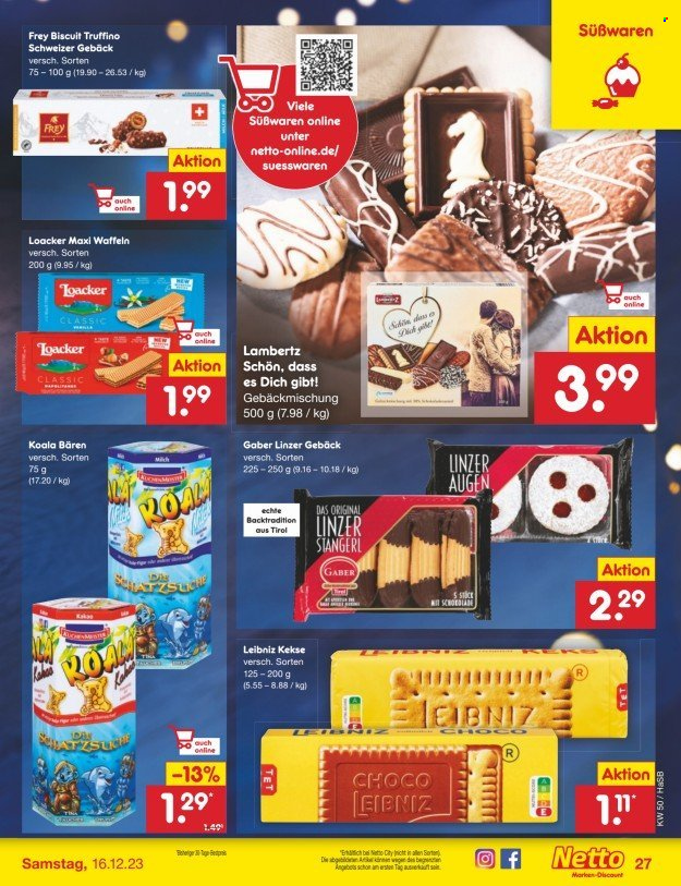 Netto Marken-Discount Prospekte  - 11.12.2023 - 16.12.2023. Seite 29