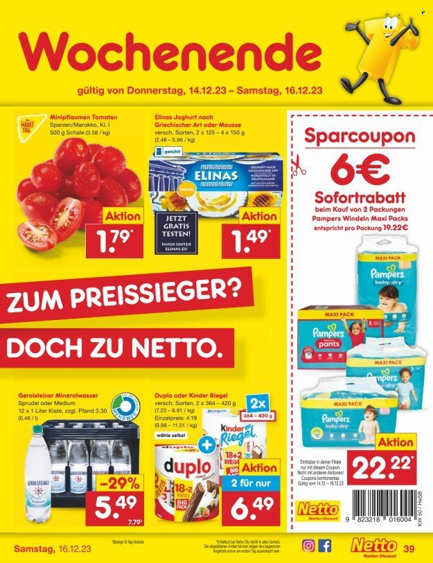 Netto Marken-Discount Prospekte  - 11.12.2023 - 16.12.2023. Seite 41