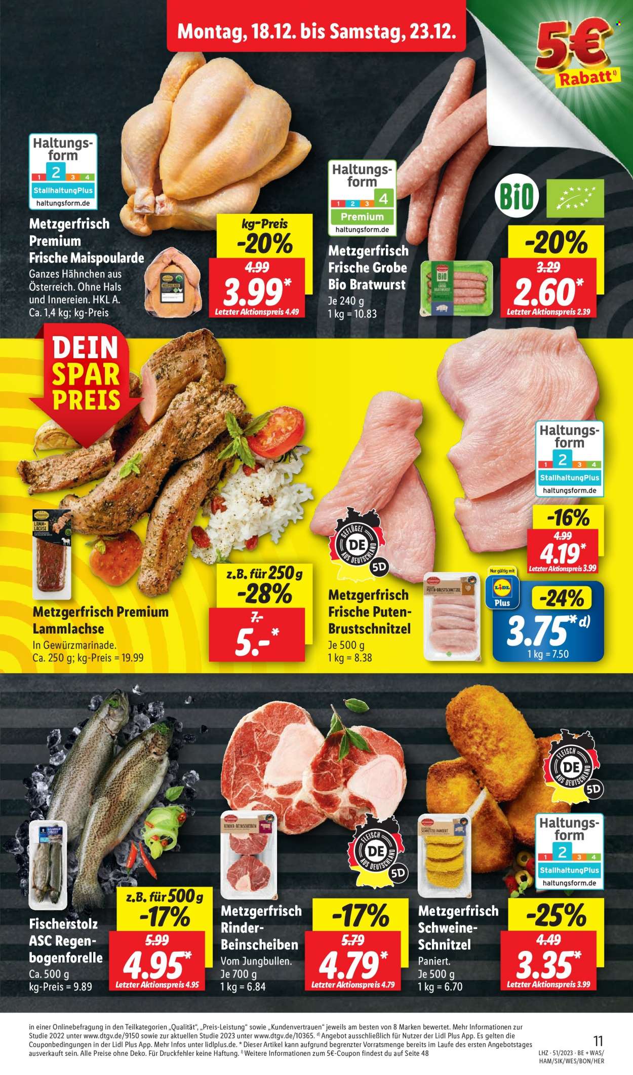 Lidl Prospekte  - 18.12.2023 - 23.12.2023. Seite 11