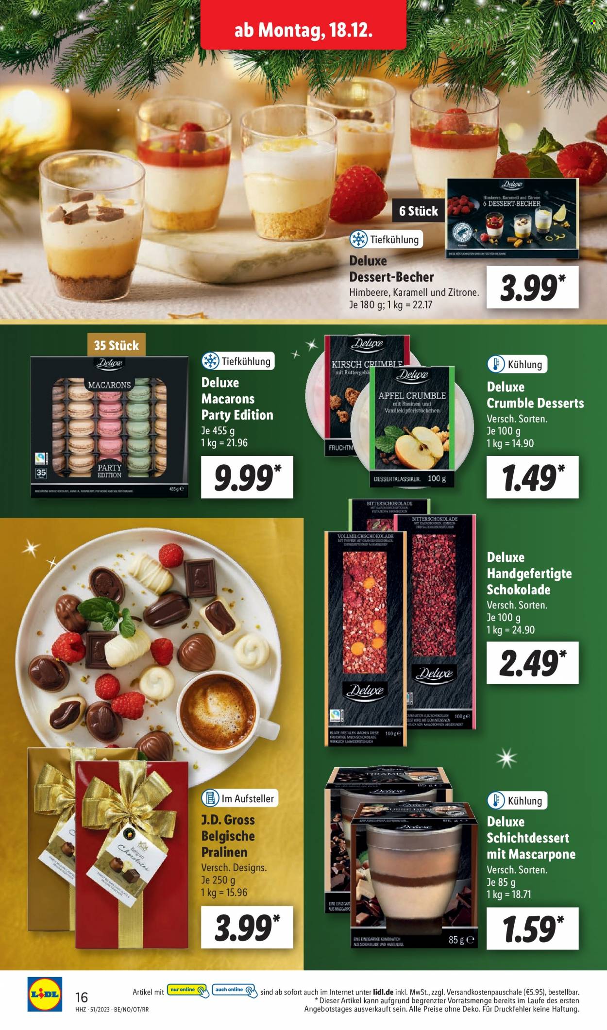 Lidl Prospekte  - 18.12.2023 - 23.12.2023. Seite 18
