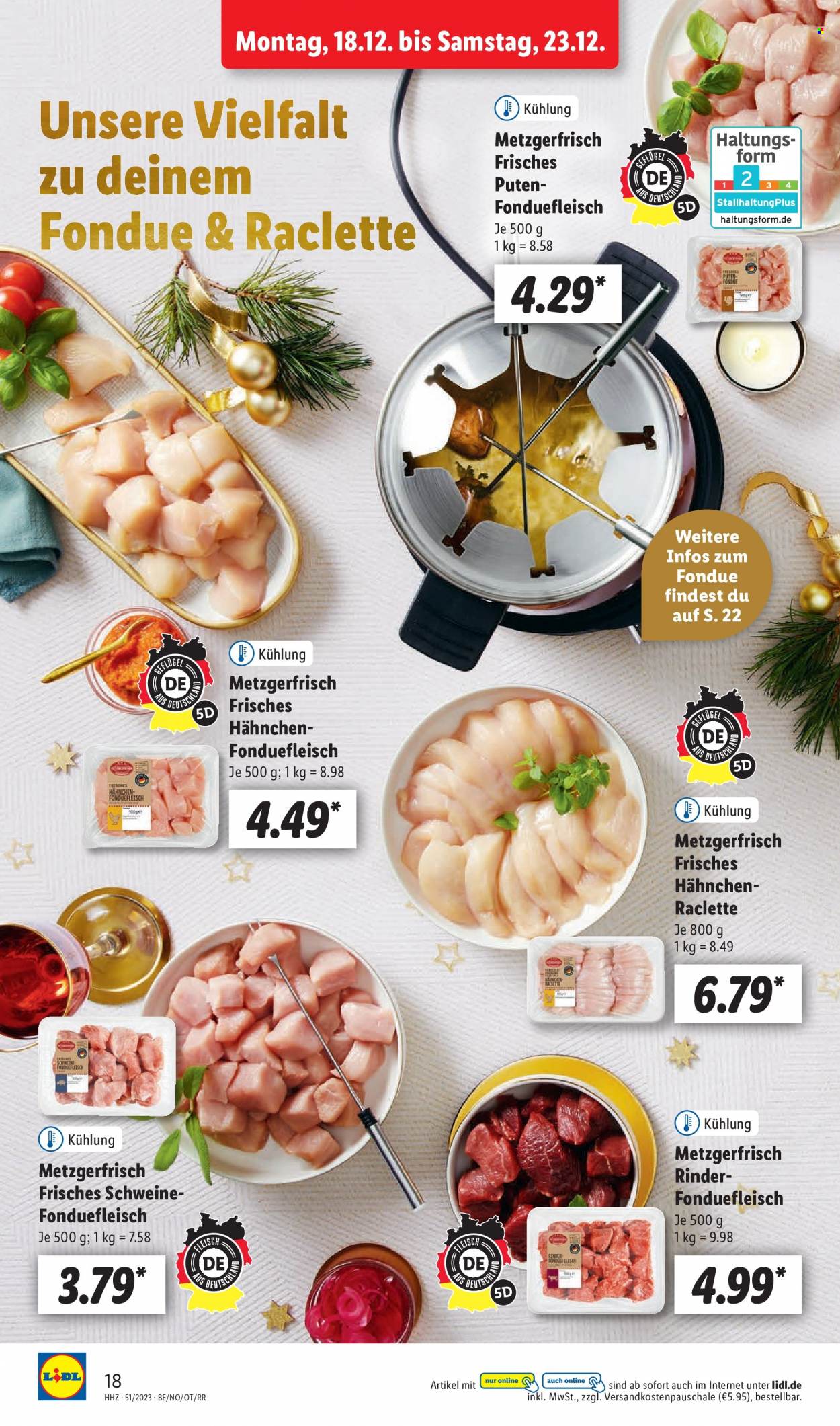 Lidl Prospekte  - 18.12.2023 - 23.12.2023. Seite 22