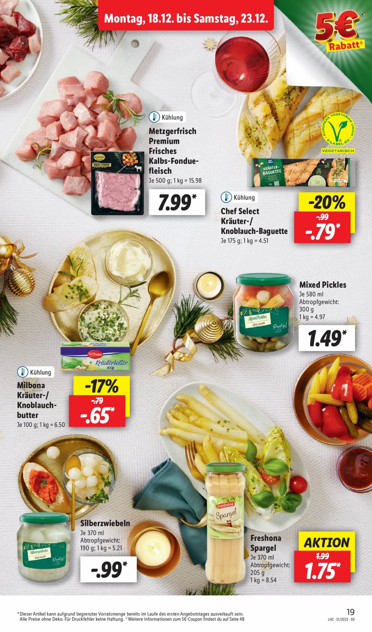 Lidl Prospekte  - 18.12.2023 - 23.12.2023. Seite 23