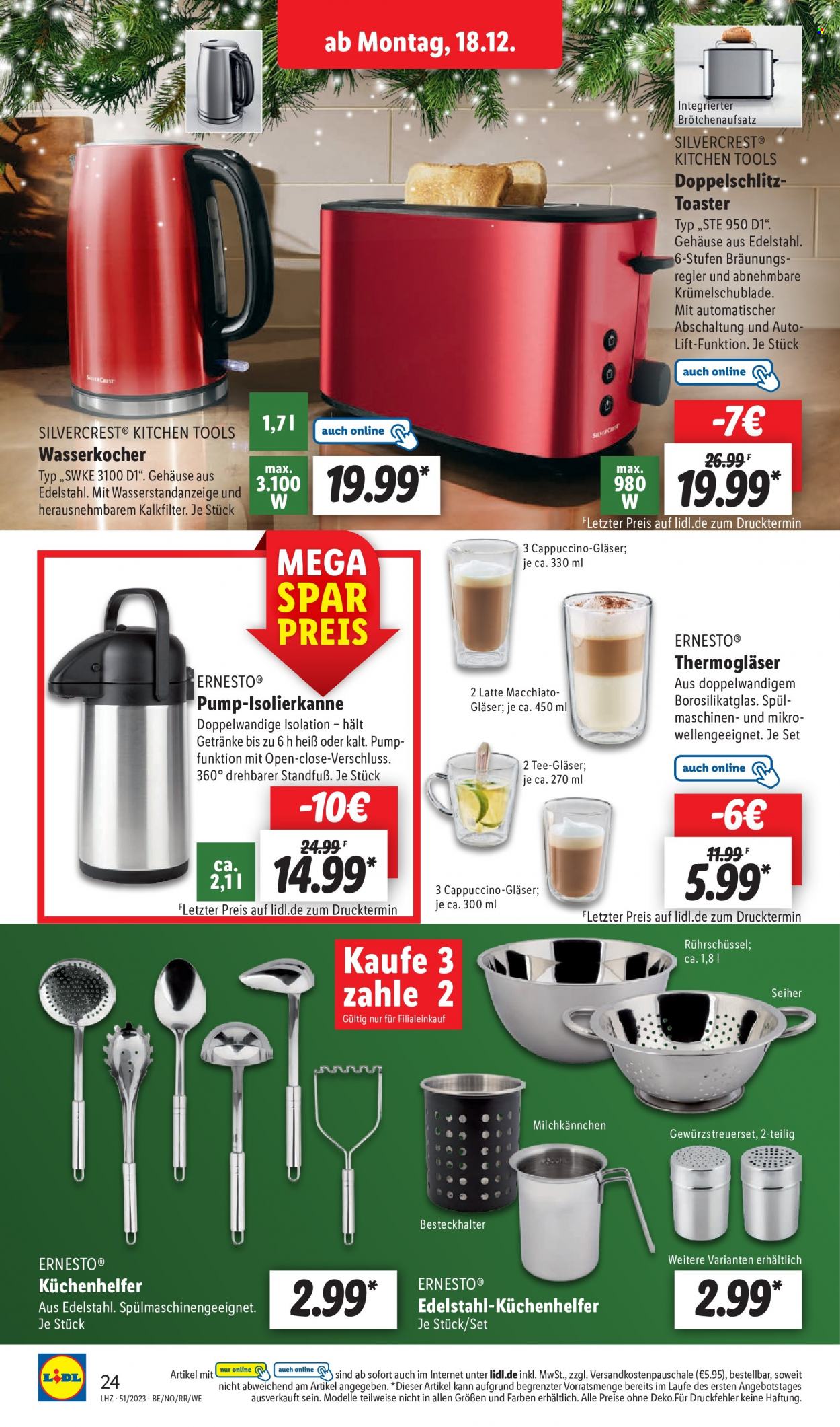 Lidl Prospekte  - 18.12.2023 - 23.12.2023. Seite 28