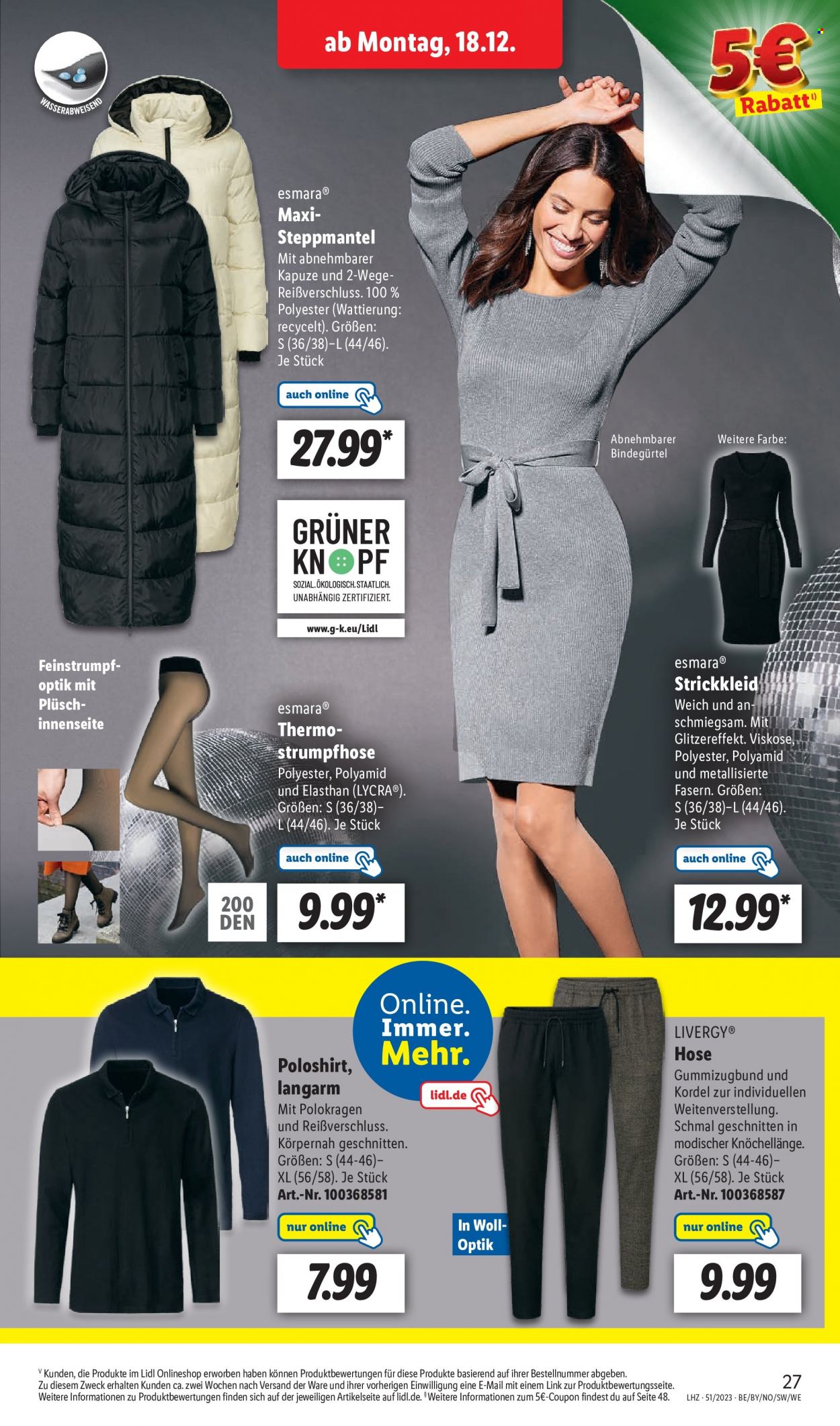 Lidl Prospekte  - 18.12.2023 - 23.12.2023. Seite 31