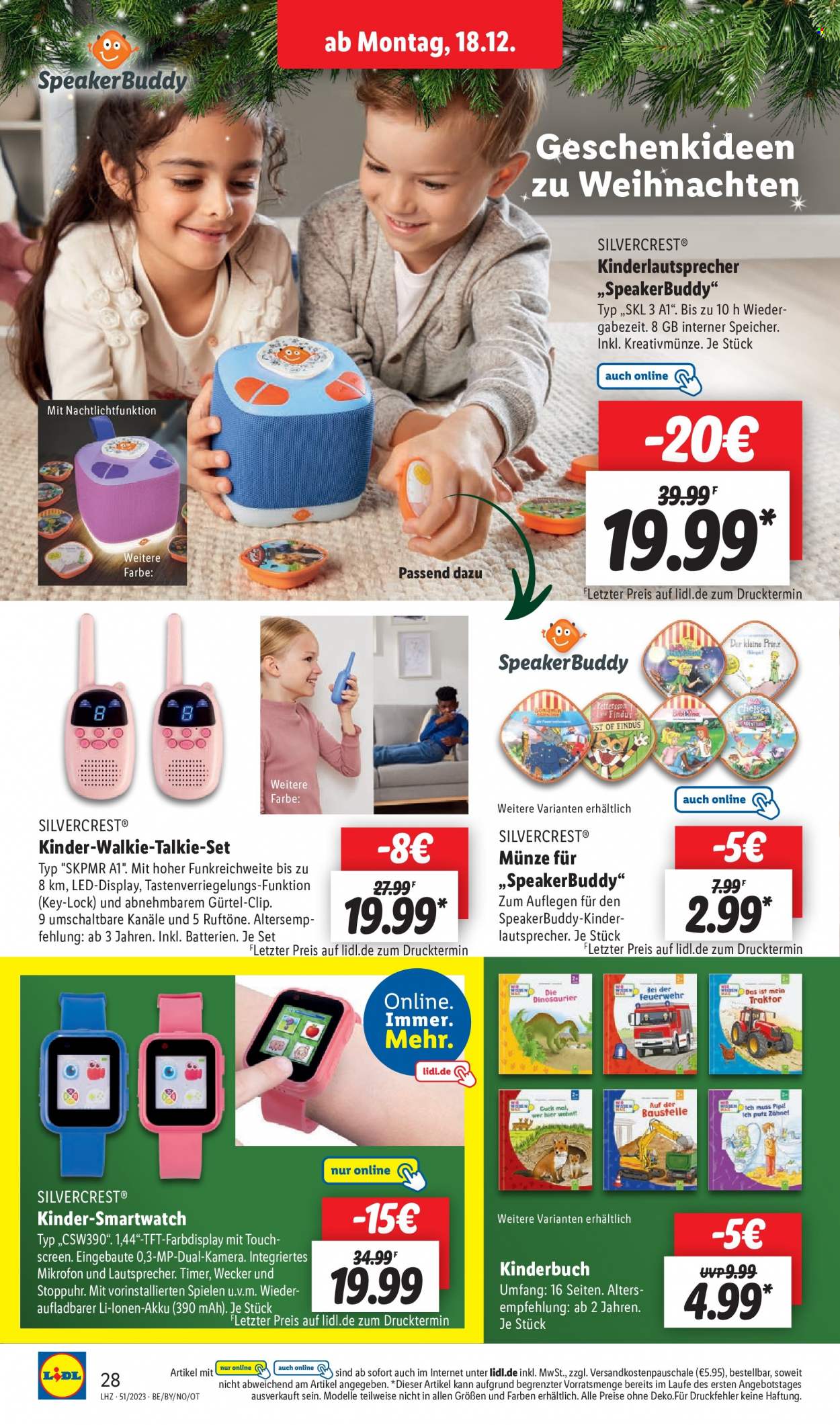 Lidl Prospekte  - 18.12.2023 - 23.12.2023. Seite 32