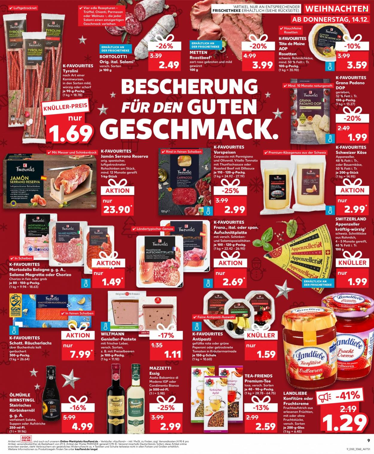 Kaufland Prospekte  - 14.12.2023 - 20.12.2023. Seite 9