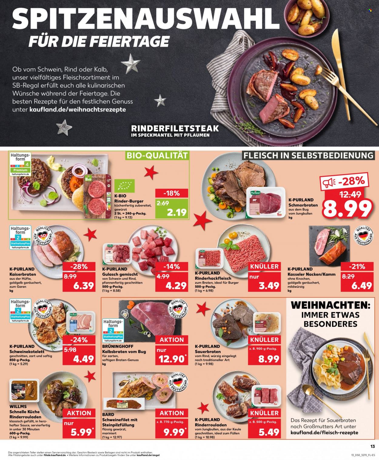 Kaufland Prospekte  - 14.12.2023 - 20.12.2023. Seite 13