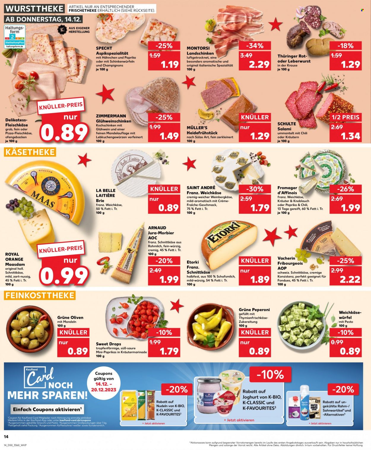 Kaufland Prospekte  - 14.12.2023 - 20.12.2023. Seite 14