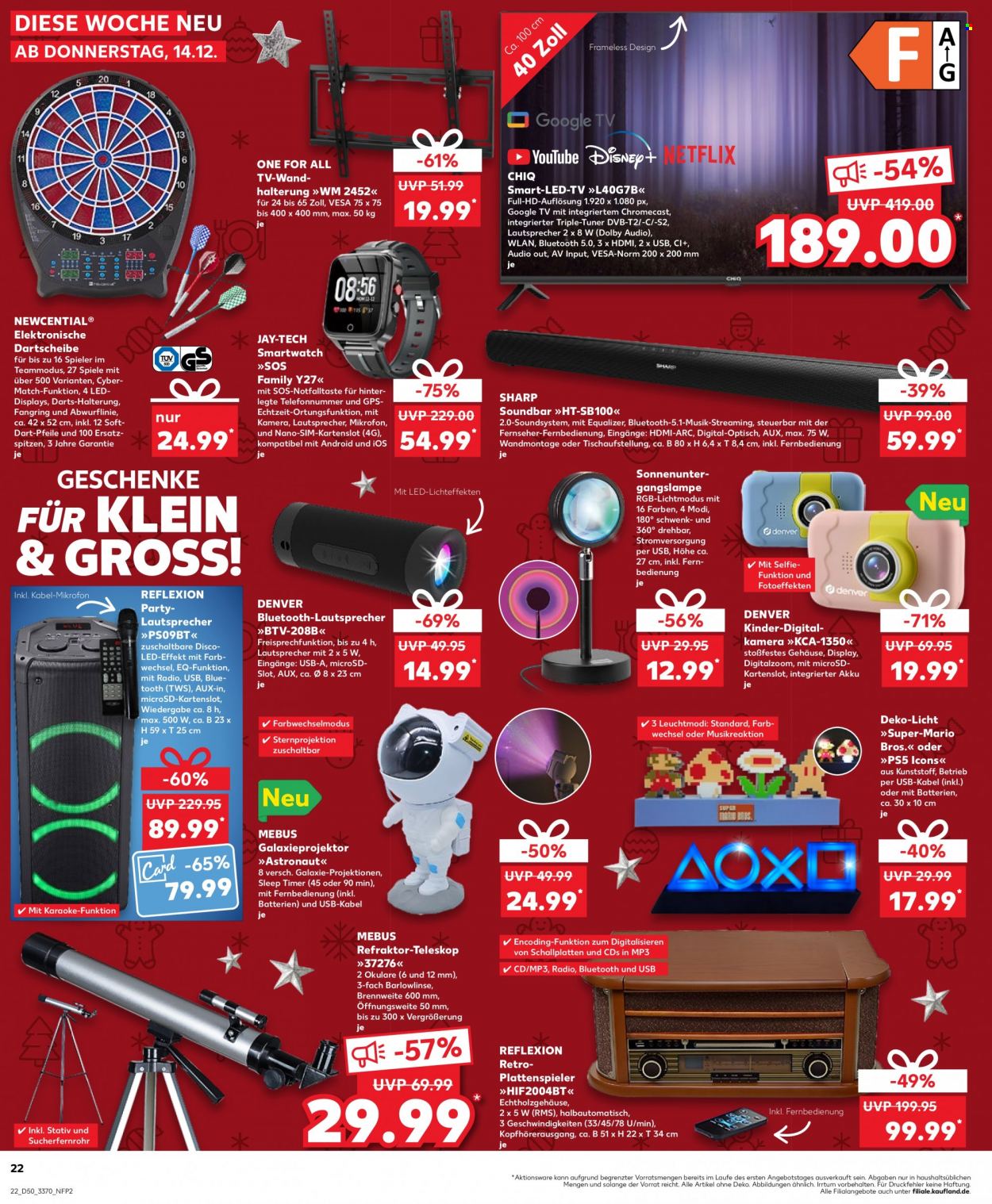 Kaufland Prospekte  - 14.12.2023 - 20.12.2023. Seite 22