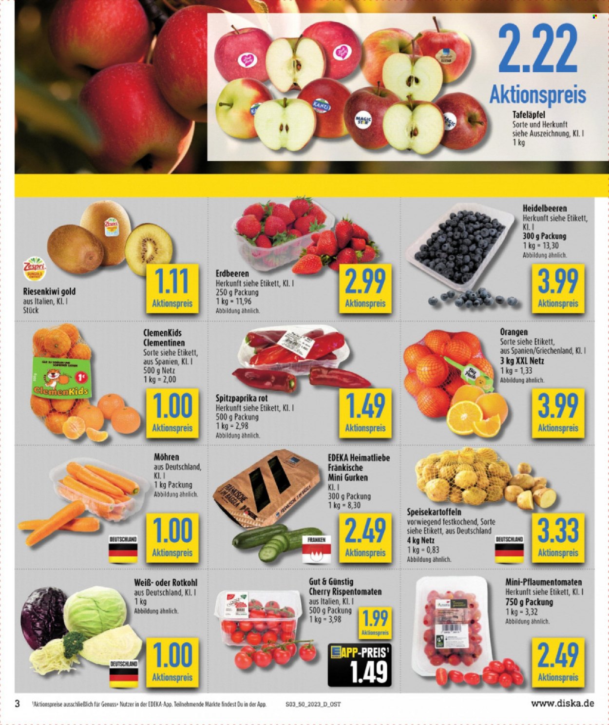 Diska Prospekte  - 11.12.2023 - 16.12.2023. Seite 3
