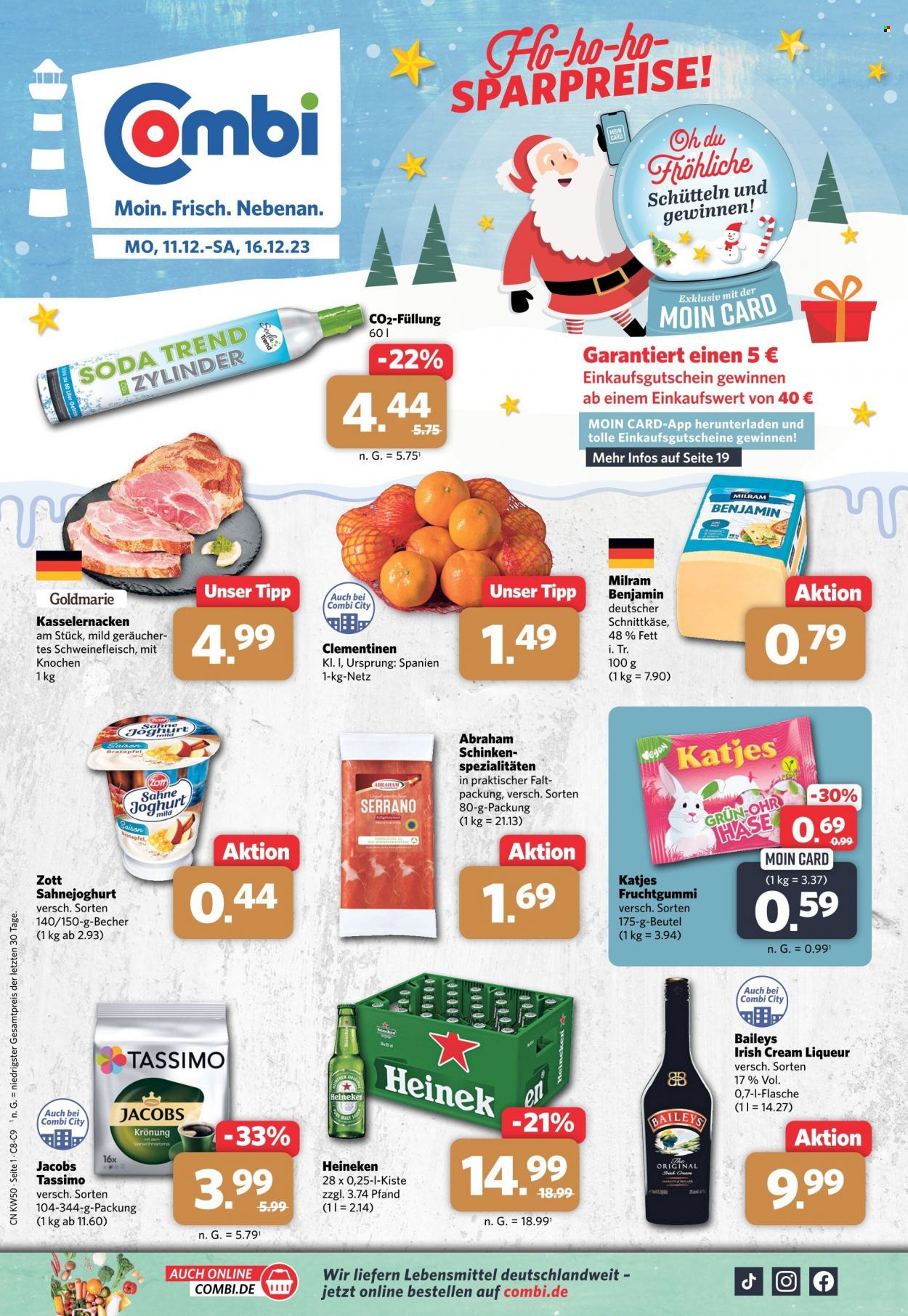 Combi Prospekte  - 11.12.2023 - 16.12.2023. Seite 1