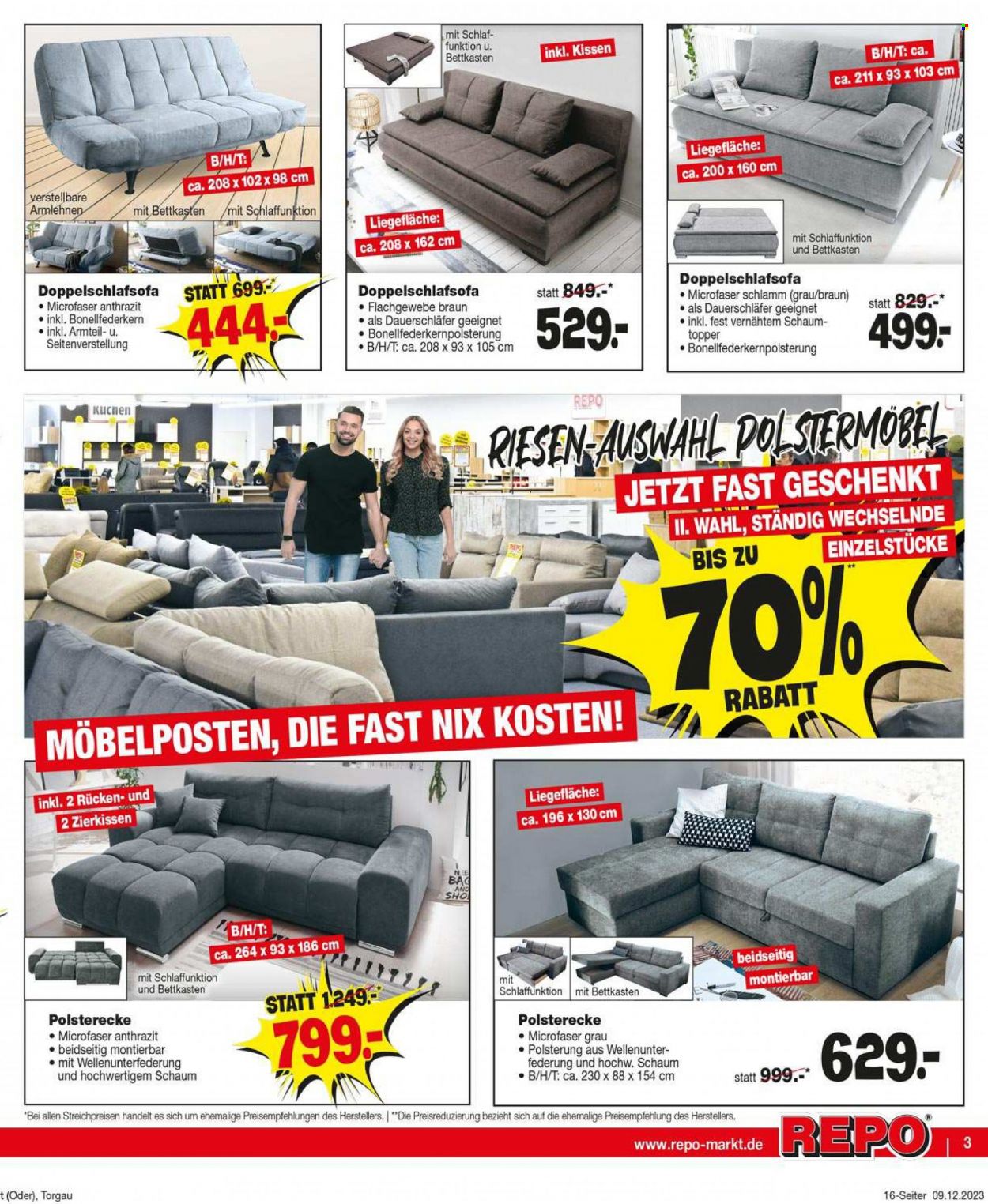 Repo Prospekte  - 11.12.2023 - 16.12.2023. Seite 3
