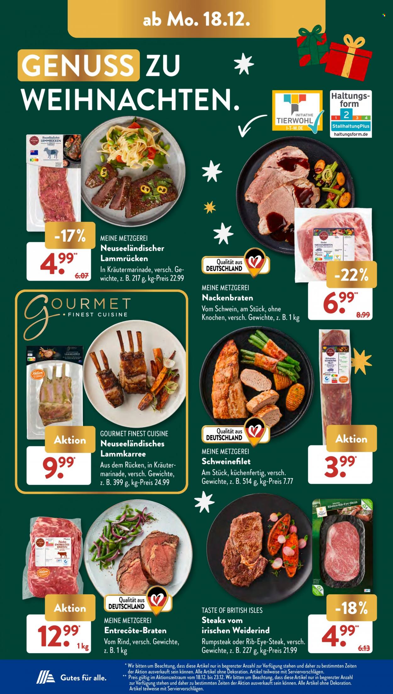 ALDI SÜD Prospekte  - 18.12.2023 - 23.12.2023. Seite 8