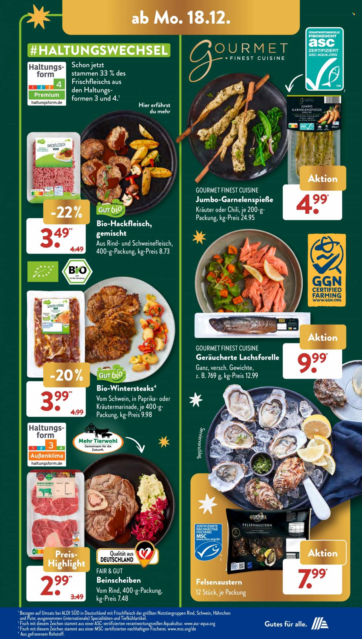 ALDI SÜD Prospekte  - 18.12.2023 - 23.12.2023. Seite 9