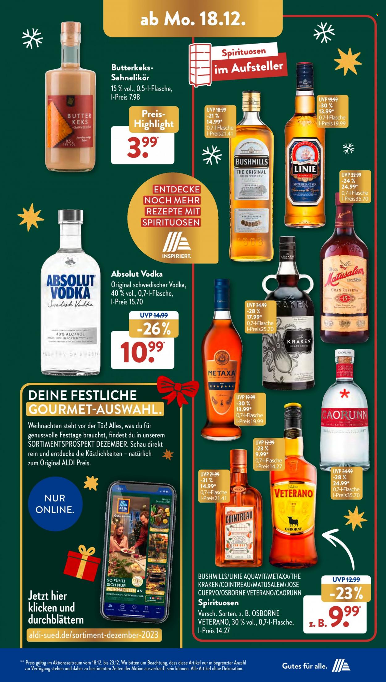 ALDI SÜD Prospekte  - 18.12.2023 - 23.12.2023. Seite 23