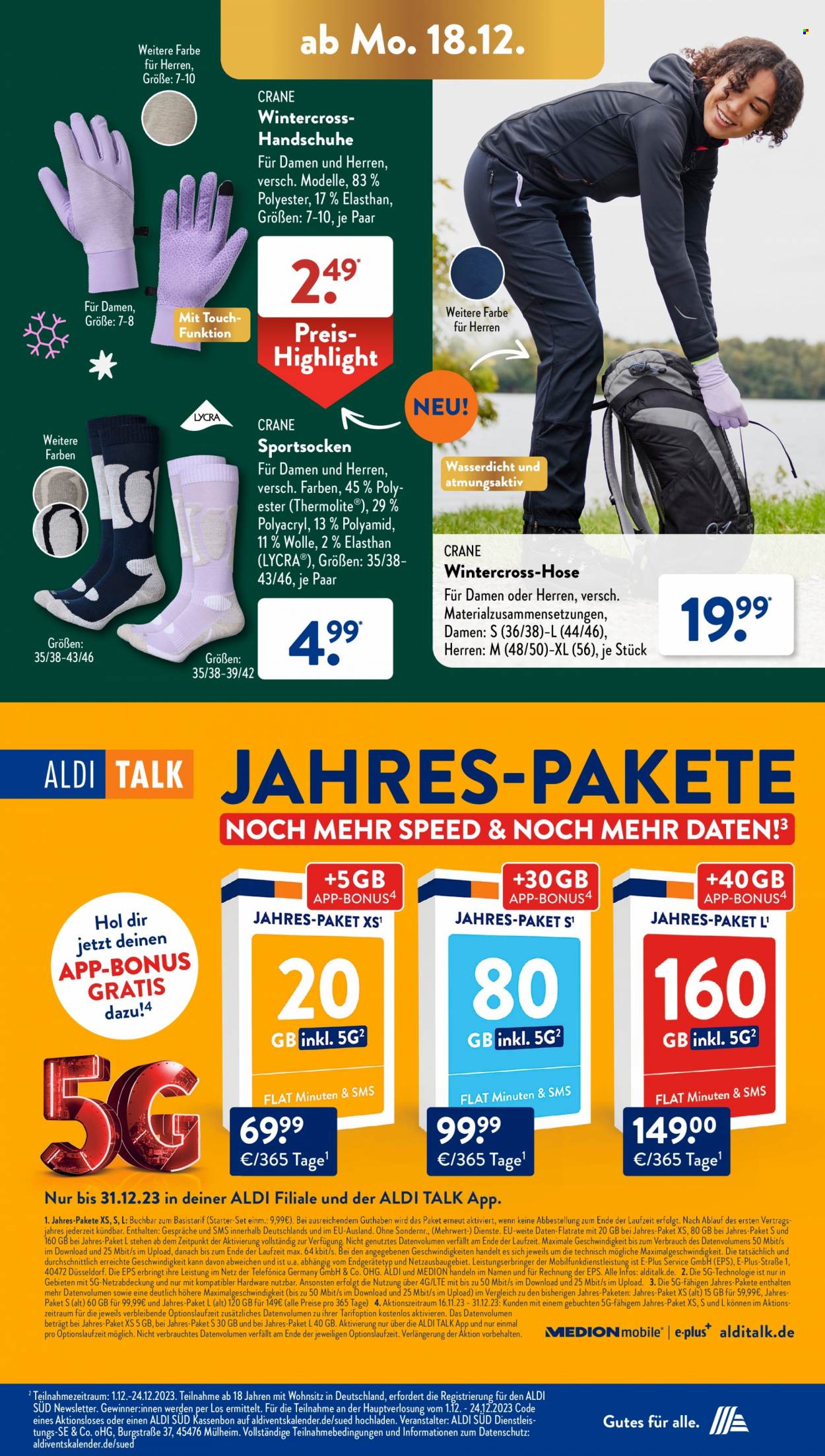 ALDI SÜD Prospekte  - 18.12.2023 - 23.12.2023. Seite 34
