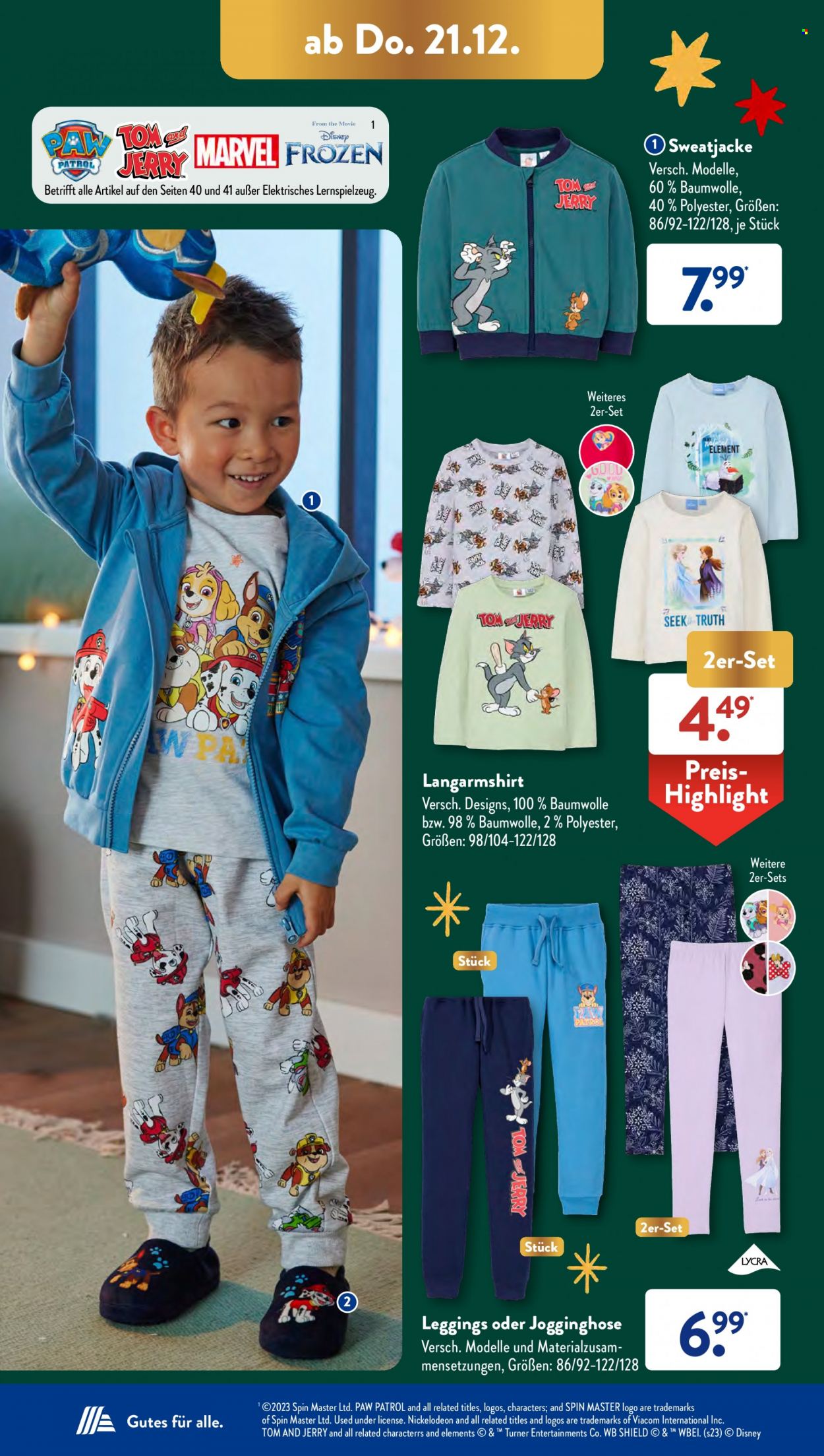 ALDI SÜD Prospekte  - 18.12.2023 - 23.12.2023. Seite 43