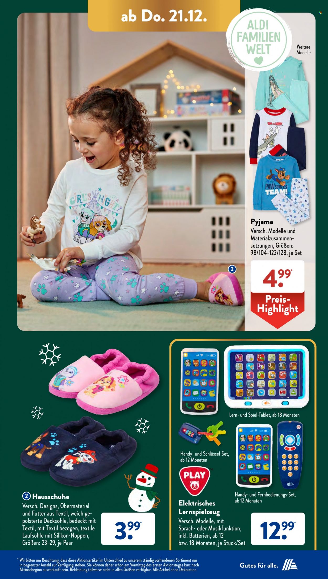 ALDI SÜD Prospekte  - 18.12.2023 - 23.12.2023. Seite 44