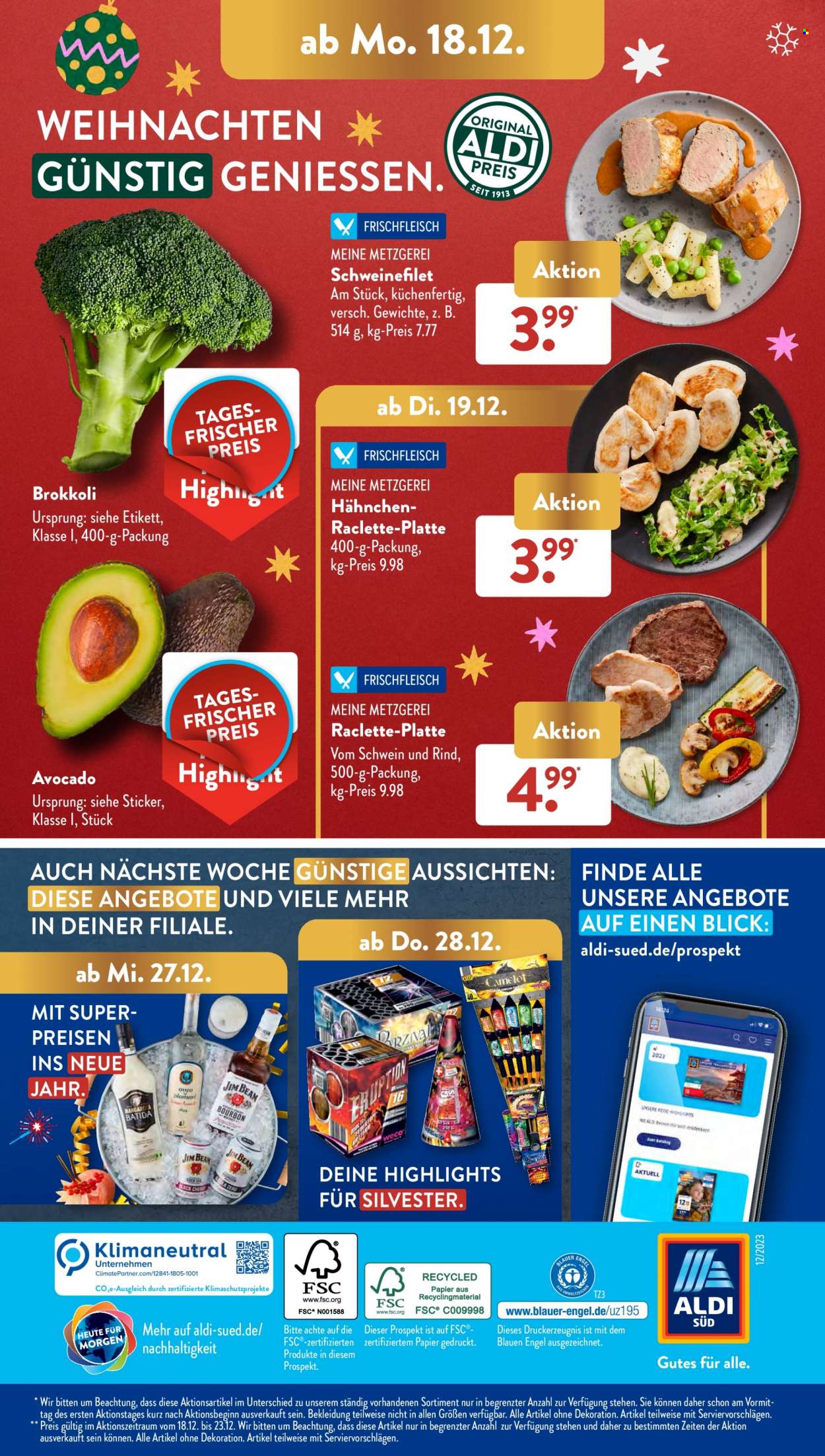 ALDI SÜD Prospekte  - 18.12.2023 - 23.12.2023. Seite 48