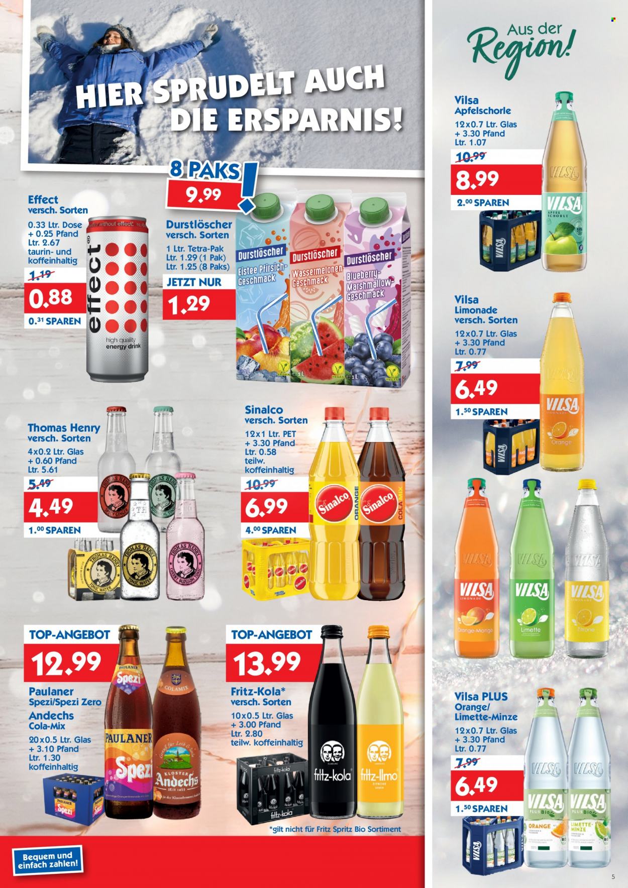 Hol'ab! Getränkemarkt Prospekte  - 11.12.2023 - 16.12.2023. Seite 5