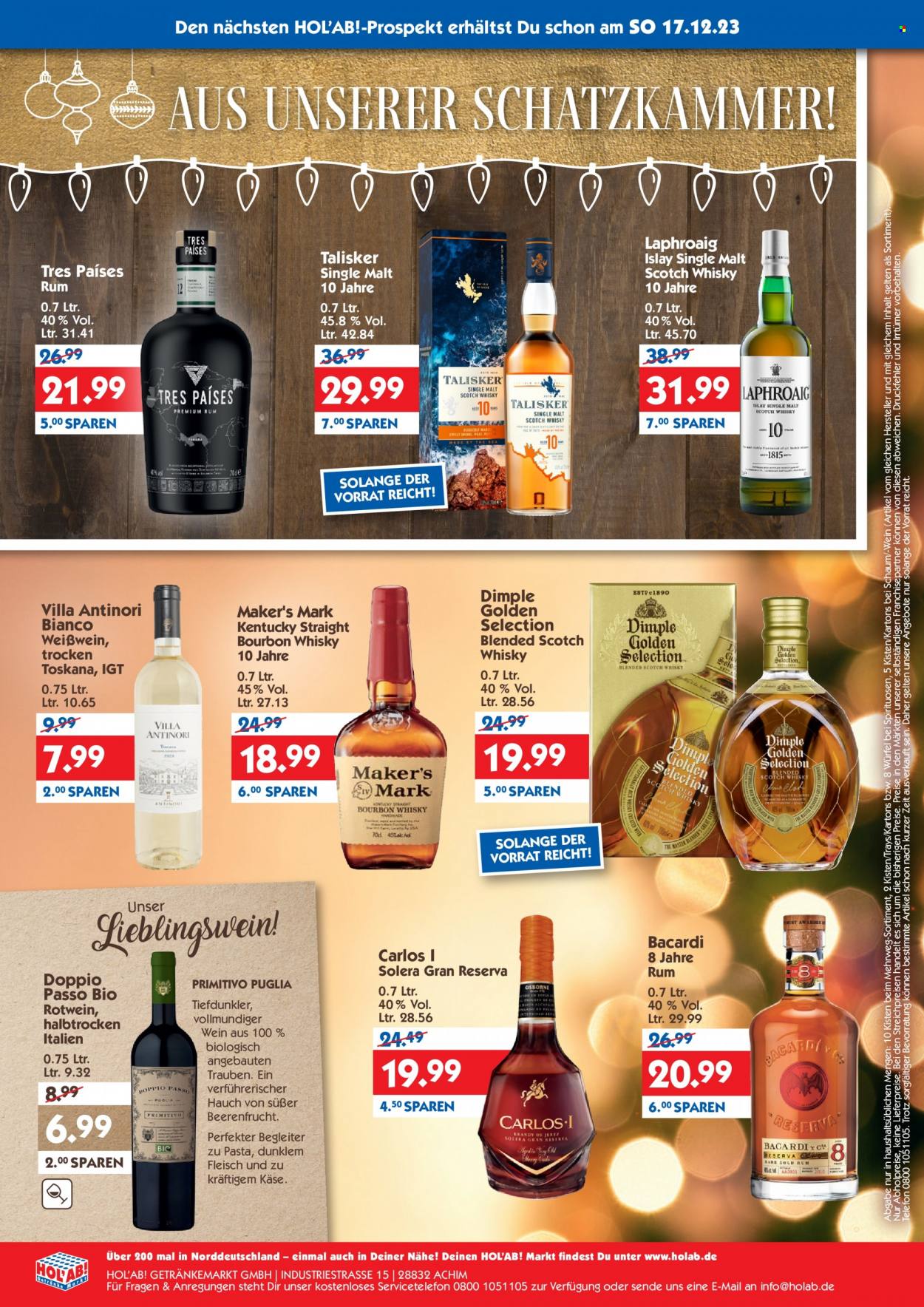 Hol'ab! Getränkemarkt Prospekte  - 11.12.2023 - 16.12.2023. Seite 8