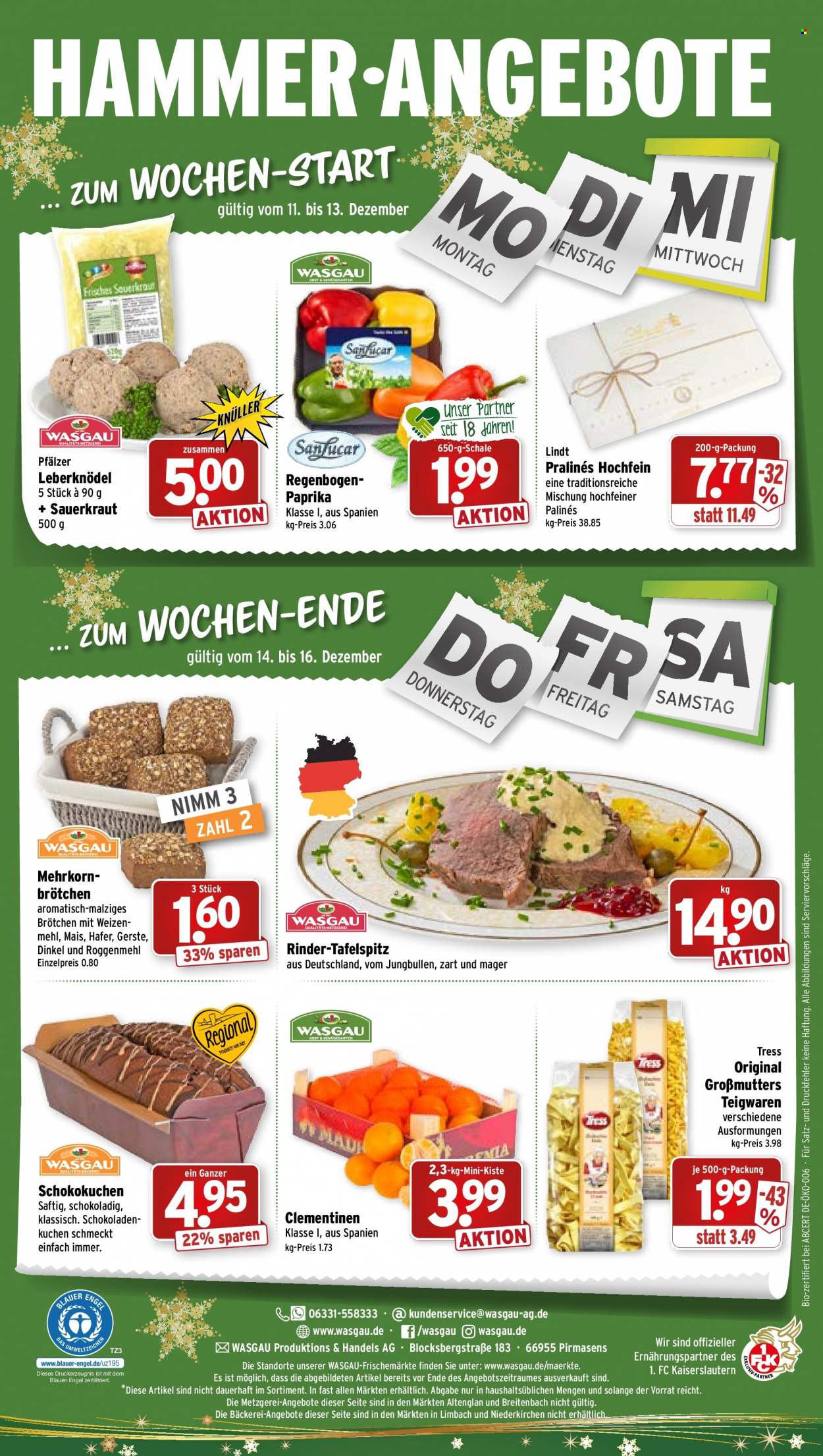 Wasgau Prospekte  - 11.12.2023 - 16.12.2023. Seite 28