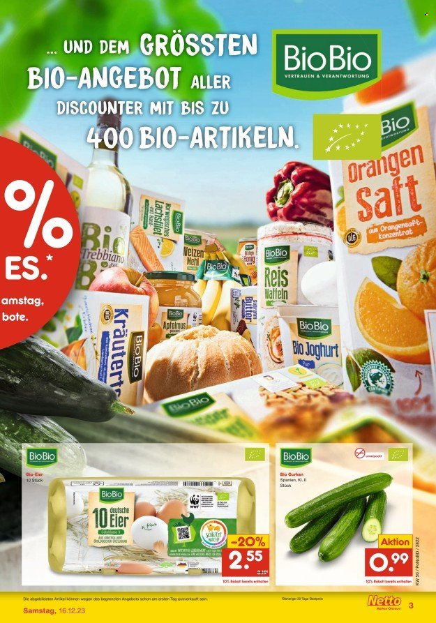 Netto Marken-Discount Prospekte  - 12.12.2023 - 16.12.2023. Seite 3