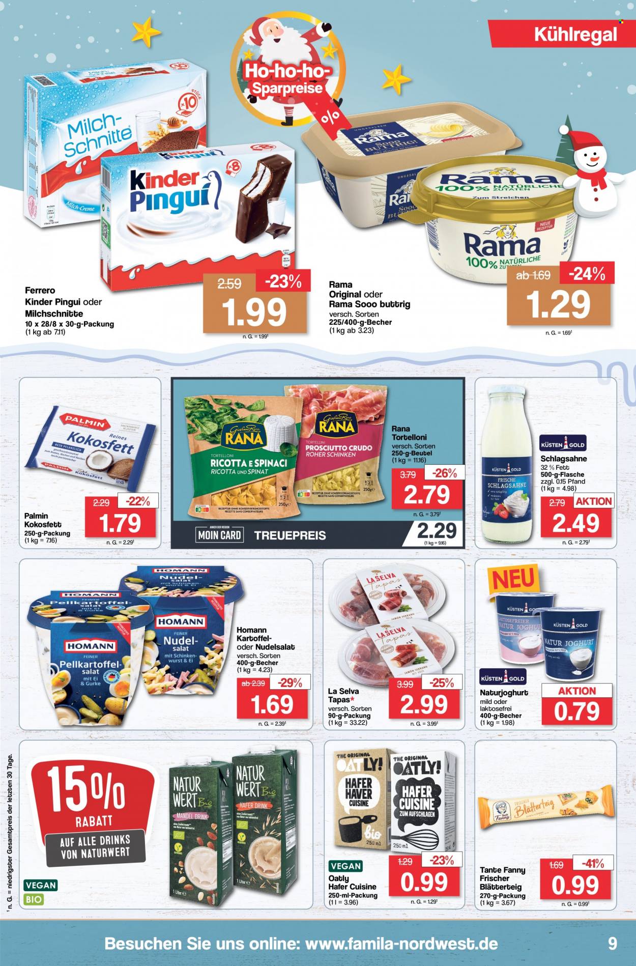 famila Prospekte  - 11.12.2023 - 16.12.2023. Seite 9