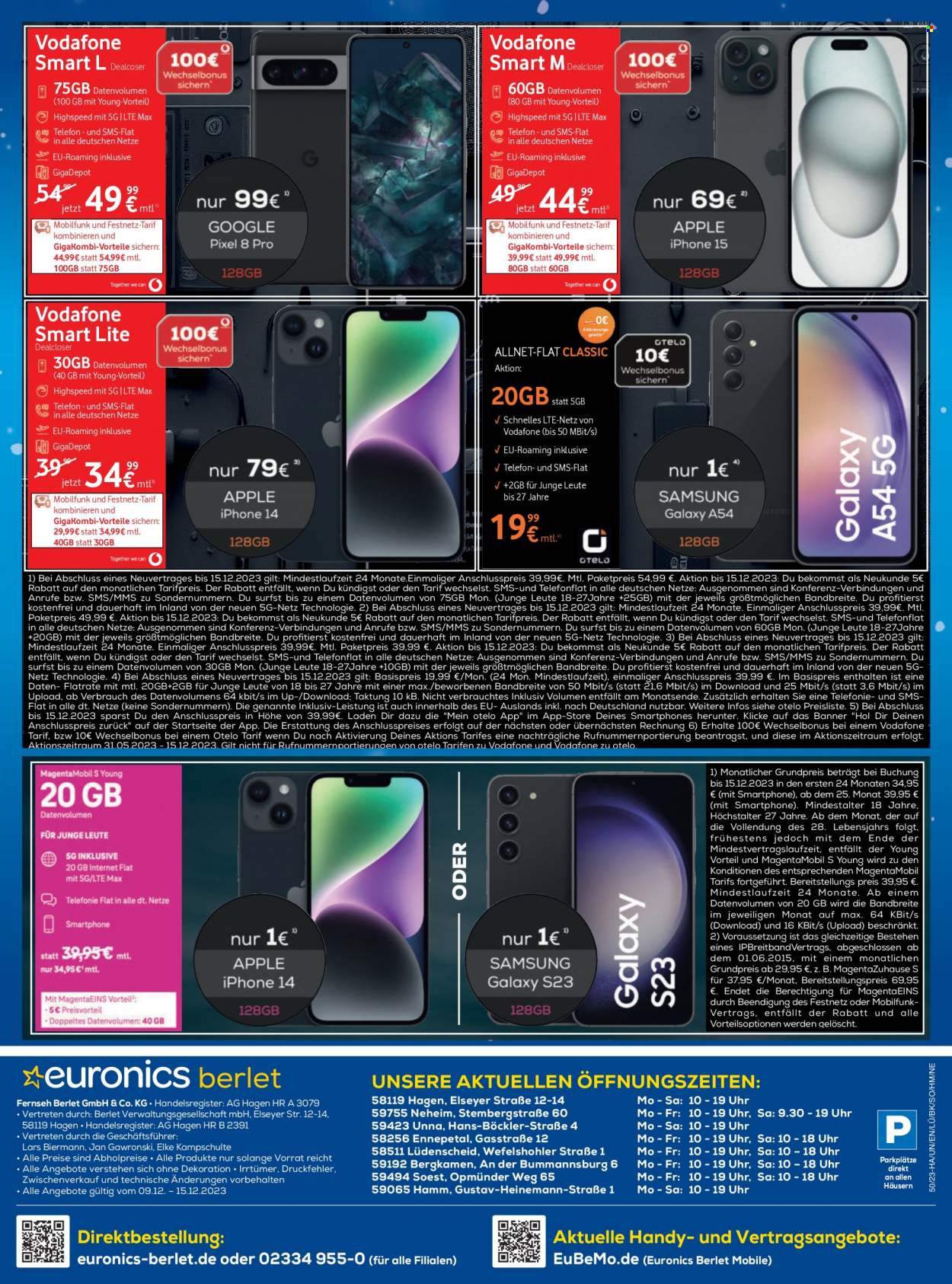 Euronics Prospekte  - 9.12.2023 - 15.12.2023. Seite 12