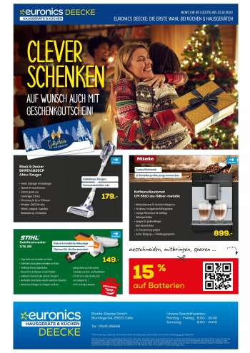 Prospekte Euronics - 10.12.2023 - 23.12.2023.
