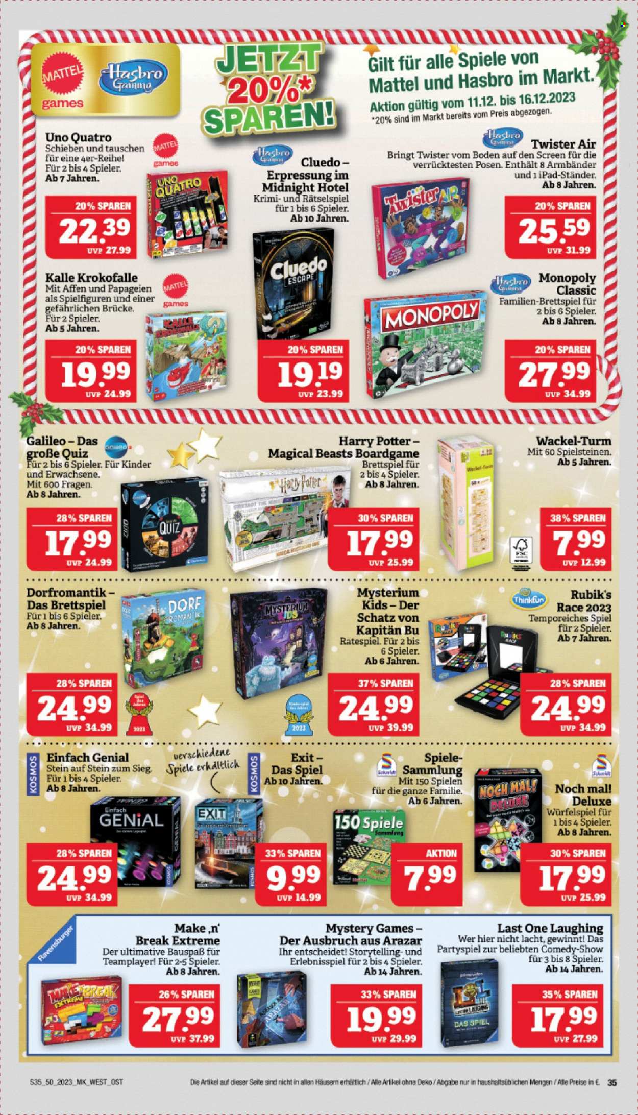 Marktkauf Prospekte  - 11.12.2023 - 16.12.2023. Seite 35