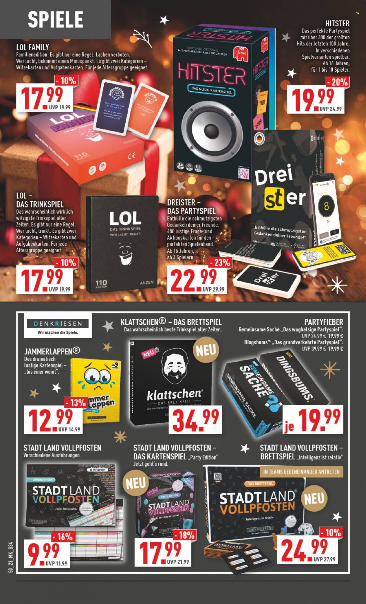 Marktkauf Prospekte  - 11.12.2023 - 16.12.2023. Seite 34