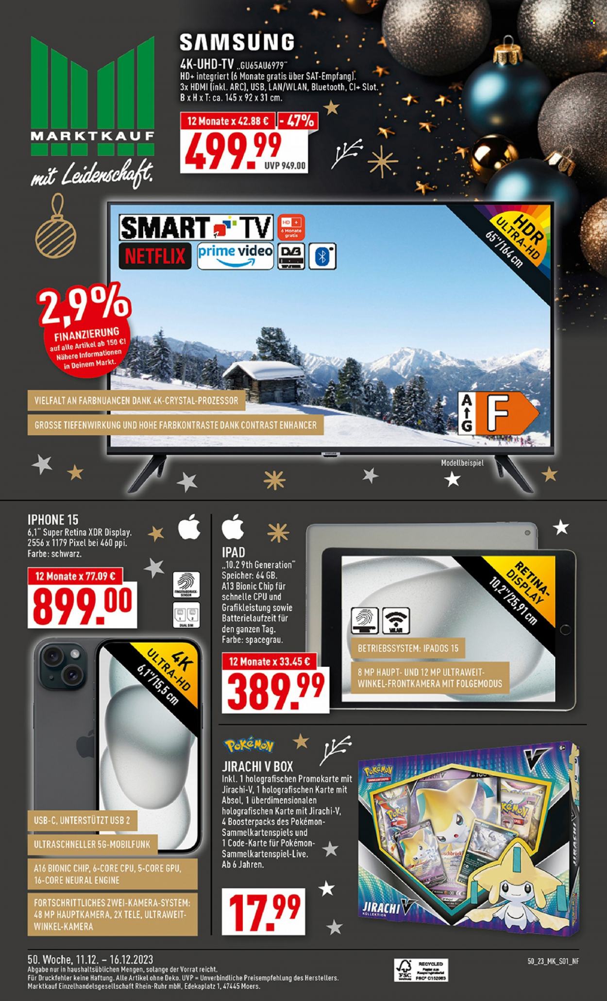 Marktkauf Prospekte  - 11.12.2023 - 16.12.2023. Seite 41