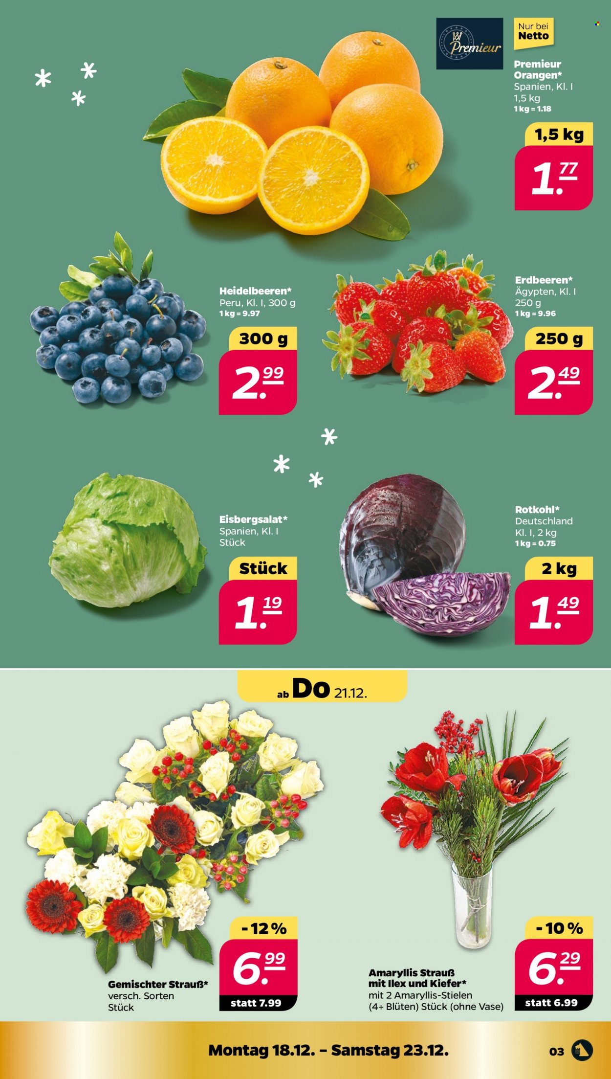 Netto Prospekte  - 18.12.2023 - 23.12.2023. Seite 3