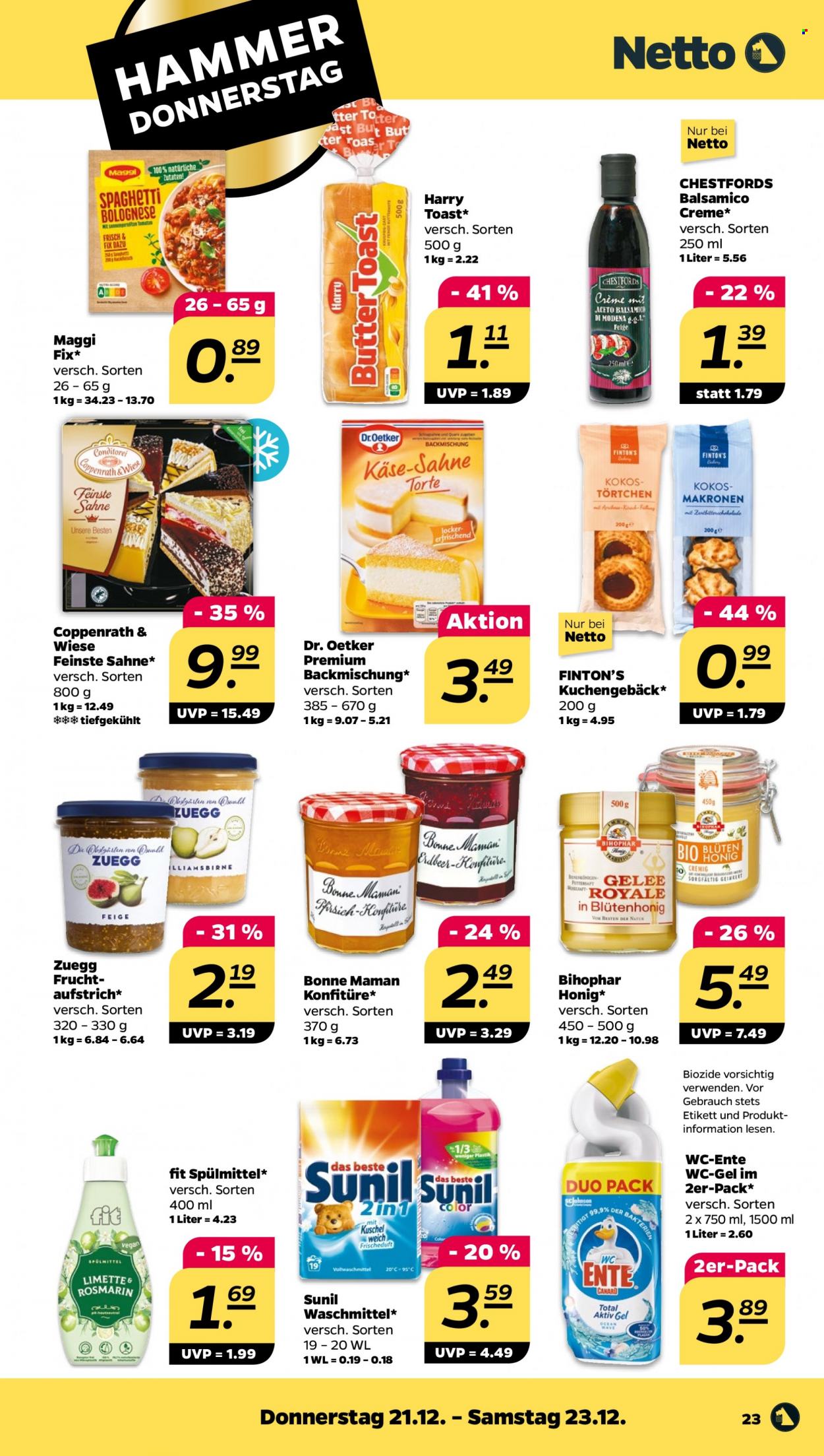 Netto Prospekte  - 18.12.2023 - 23.12.2023. Seite 23