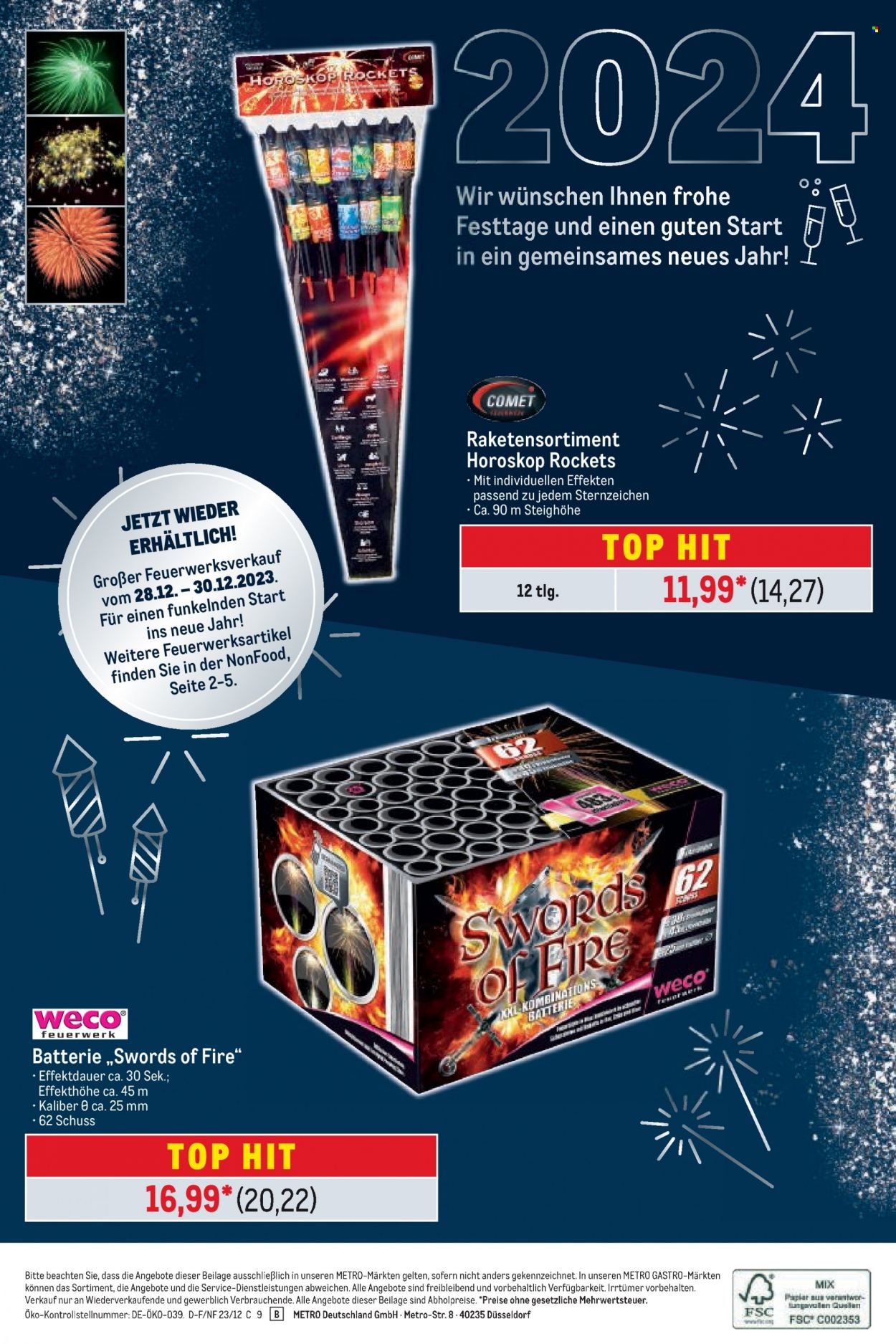 Metro Prospekte  - 21.12.2023 - 30.12.2023. Seite 2
