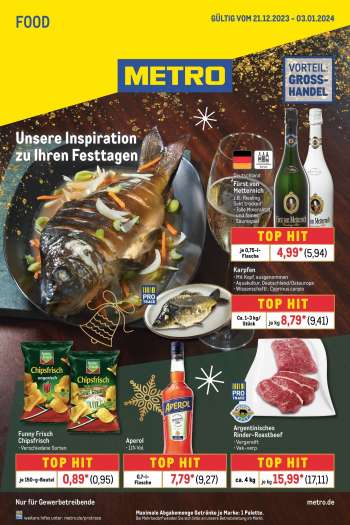 Prospekte Metro - 21.12.2023 - 3.01.2024.