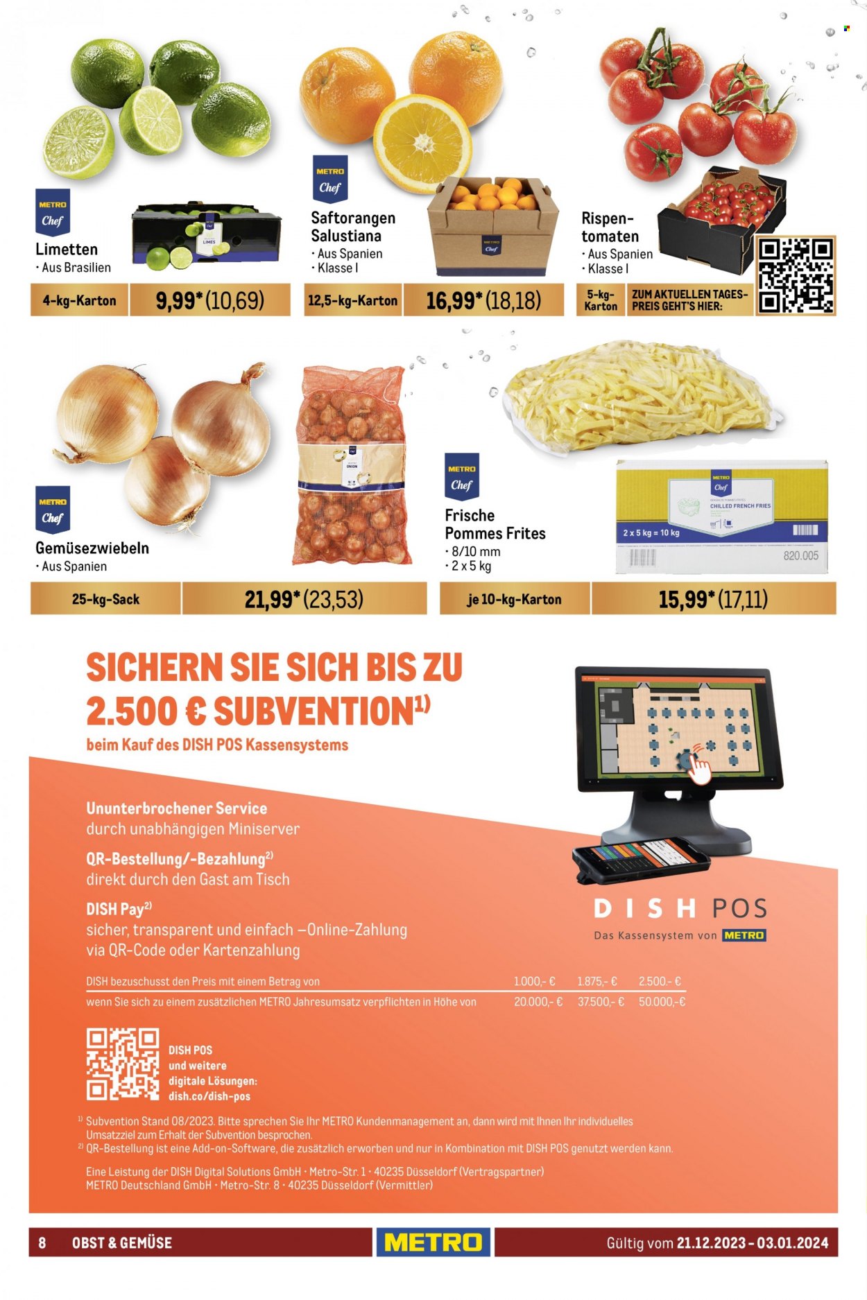 Metro Prospekte  - 21.12.2023 - 3.01.2024. Seite 8