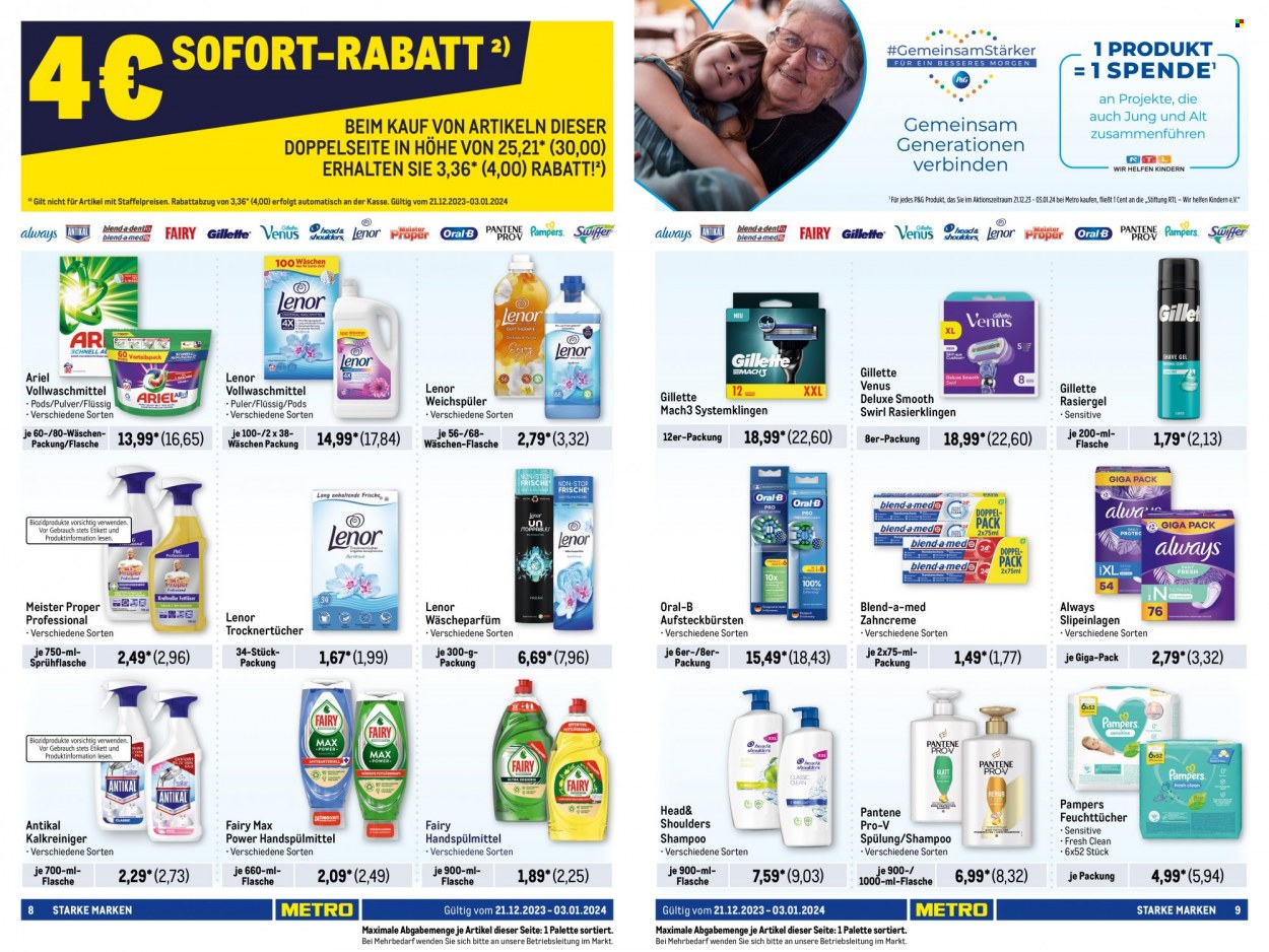 Metro Prospekte  - 21.12.2023 - 3.01.2024. Seite 5