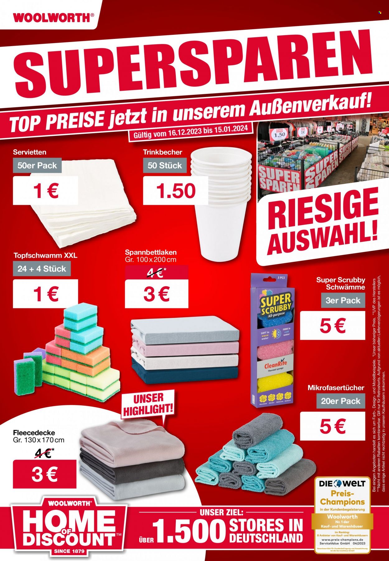 Woolworth Prospekte  - 14.12.2023 - 21.12.2023. Seite 16