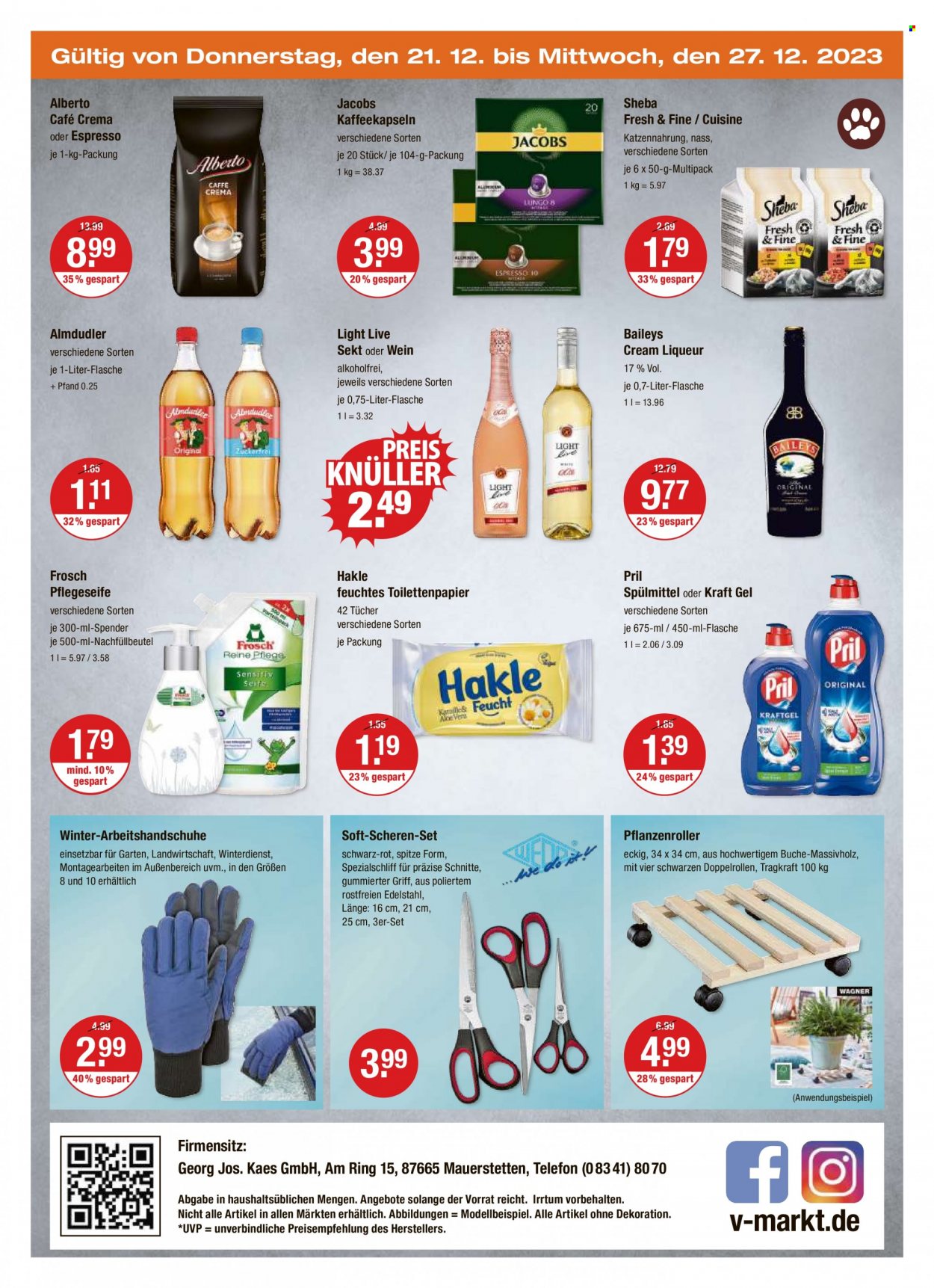 V-Markt Prospekte  - 21.12.2023 - 27.12.2023. Seite 28