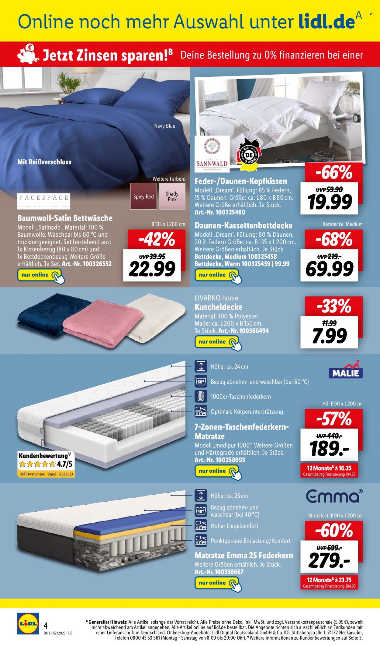 Lidl Prospekte  - 25.12.2023 - 31.12.2023. Seite 4